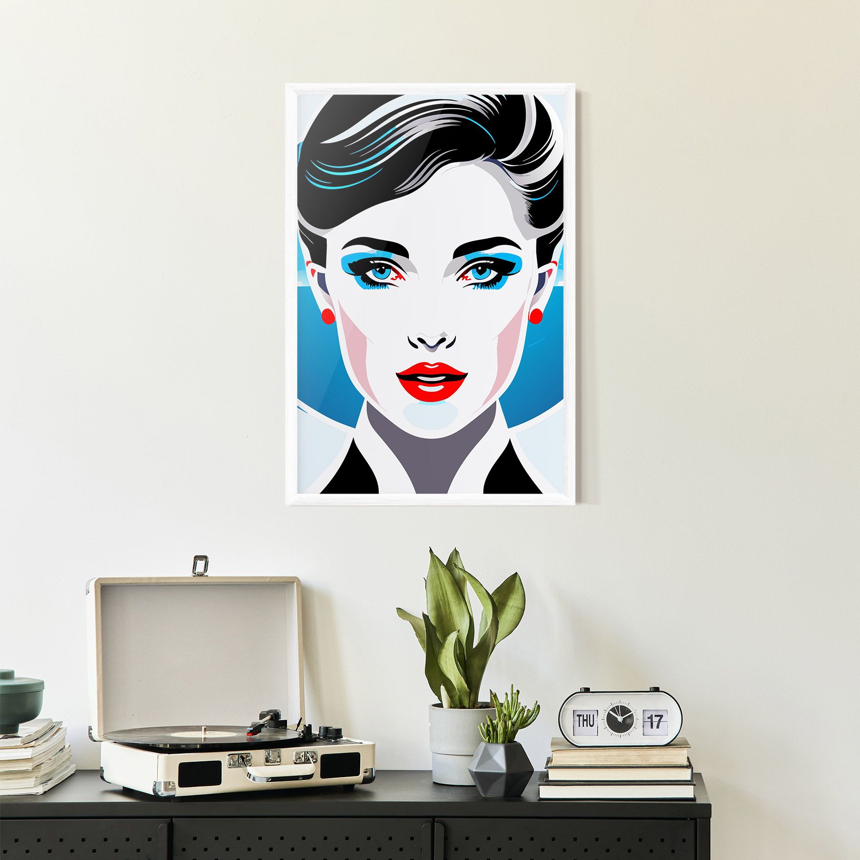 Smart Woman Portrait mockup 2