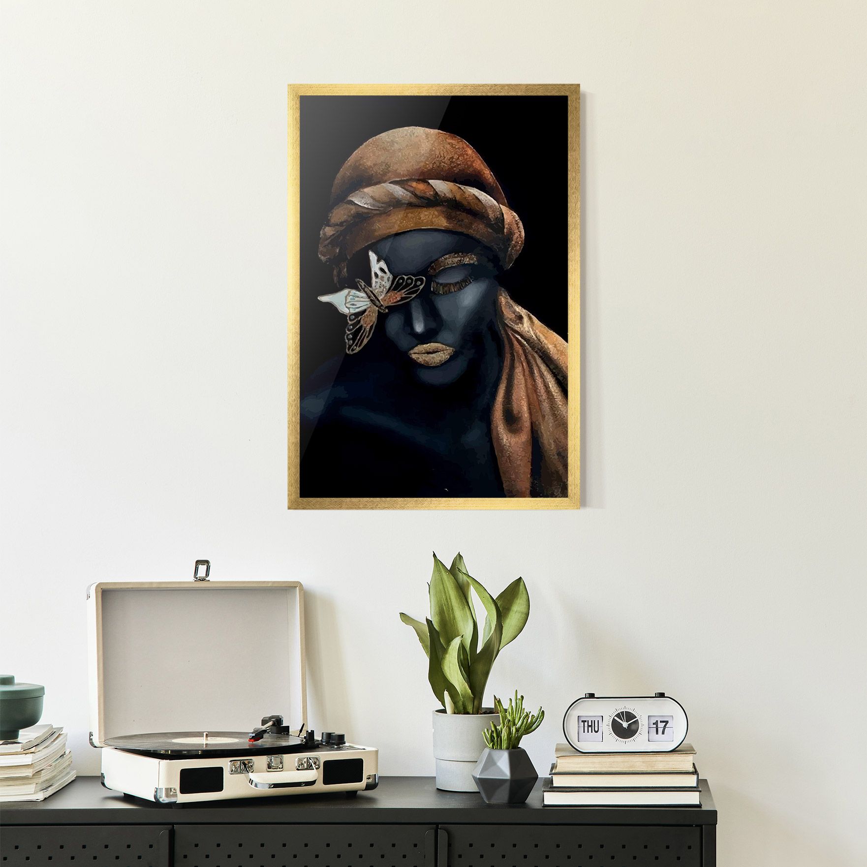 Butterfly Lady mockup 2