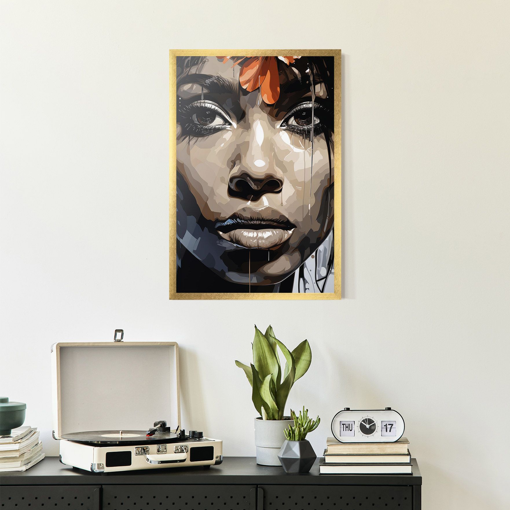 Pretty Girl Portrait mockup 2