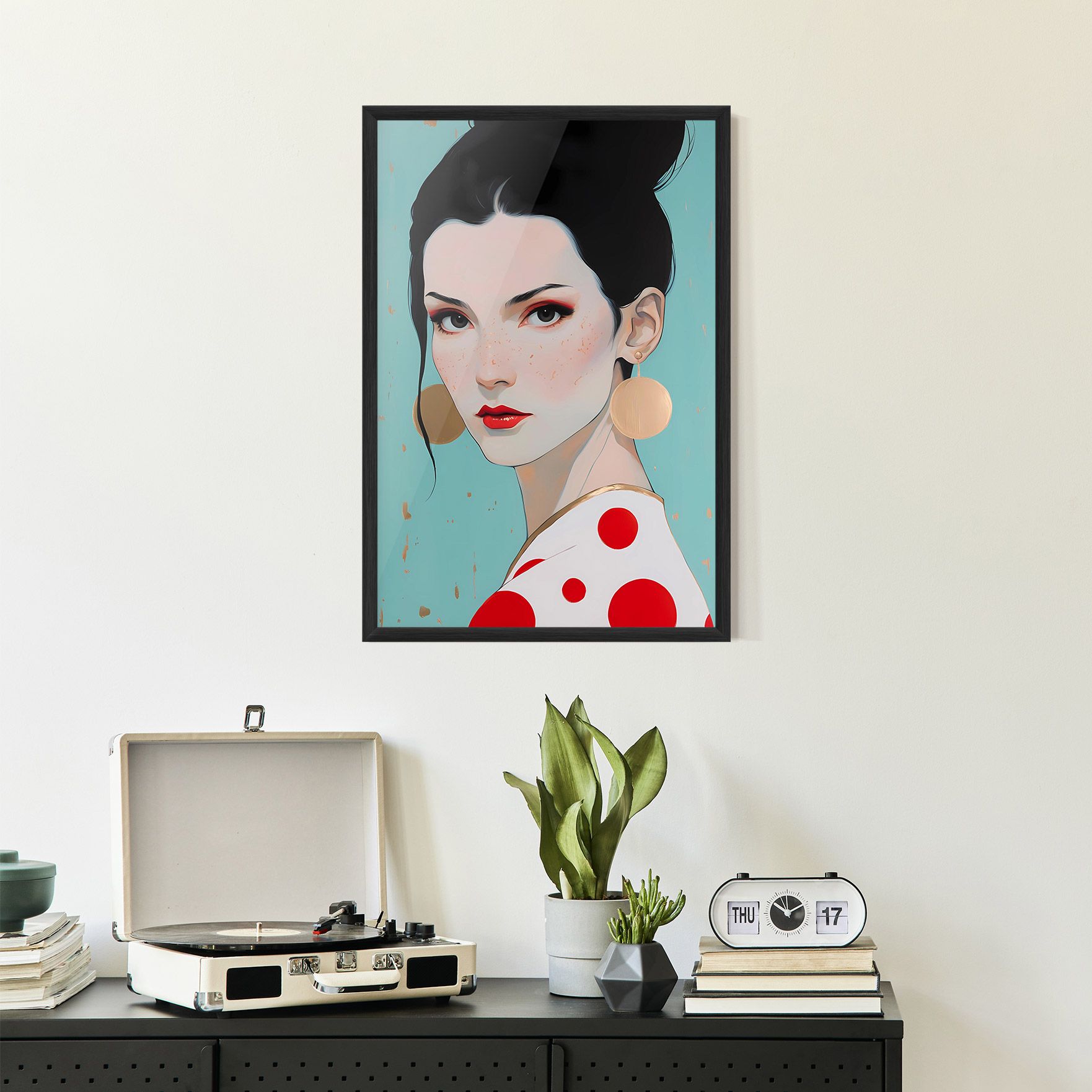 Asian Style Portrait mockup 2