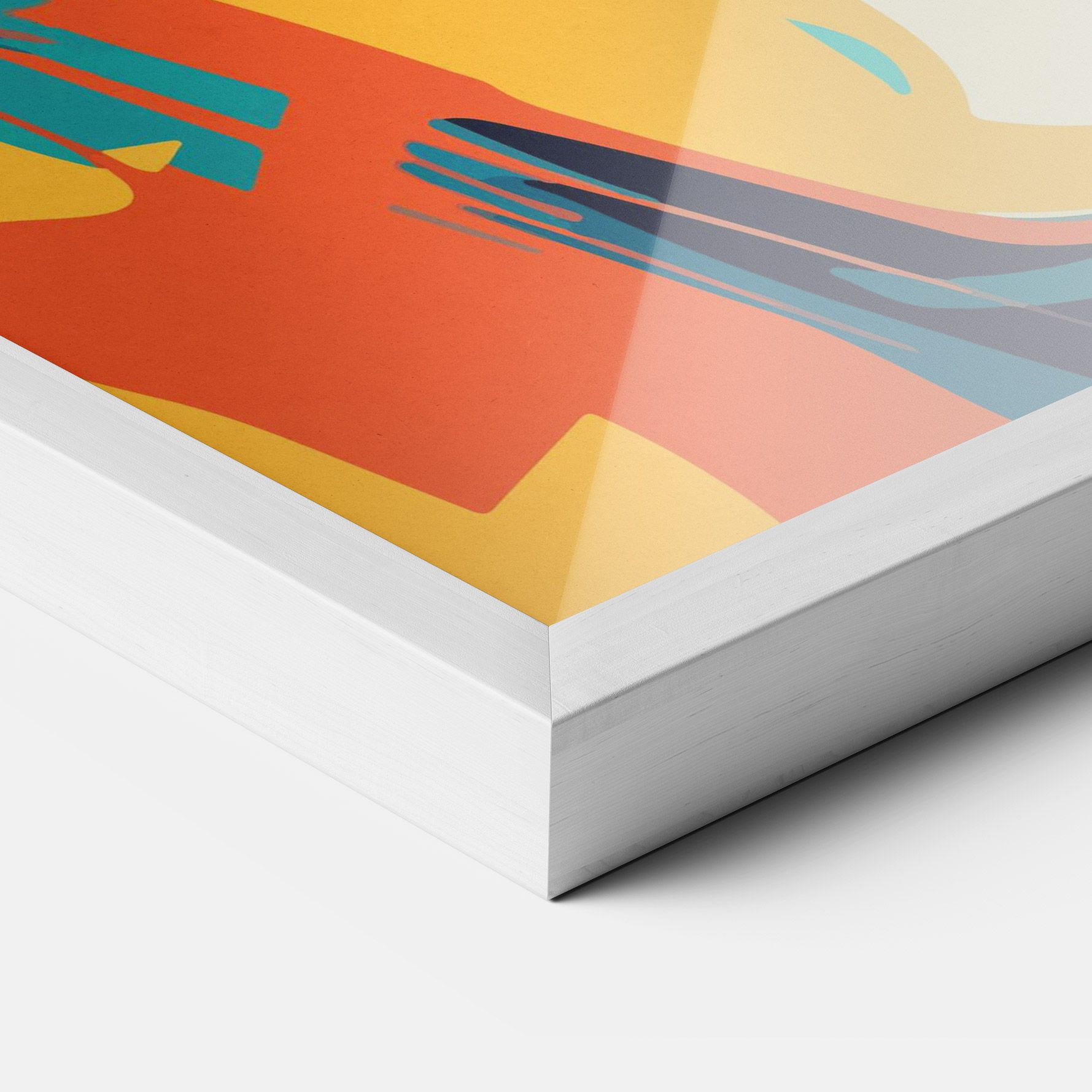 Blonde Girl Portrait mockup 3