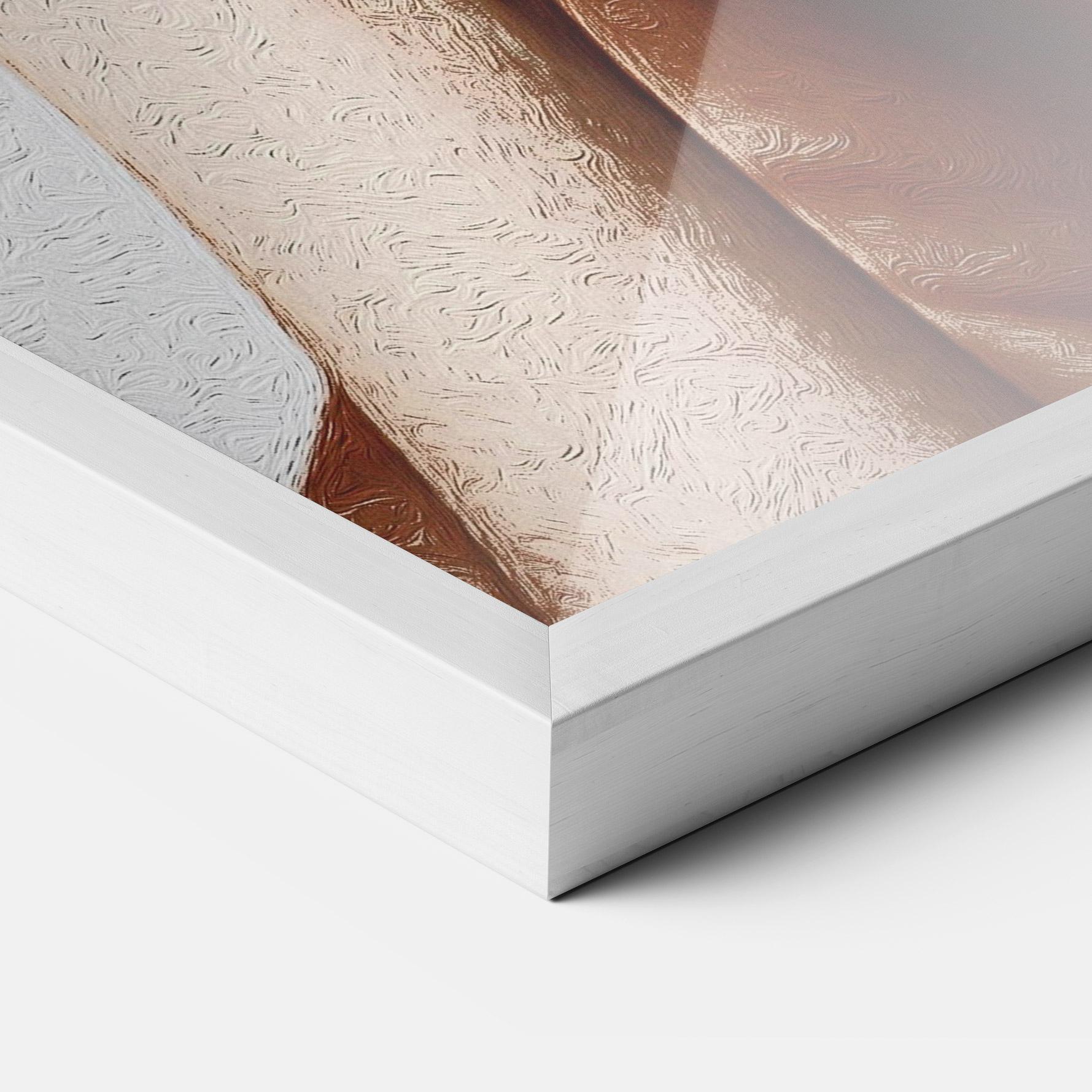 Poster Înrămat Grey Eye Portrait mockup 3