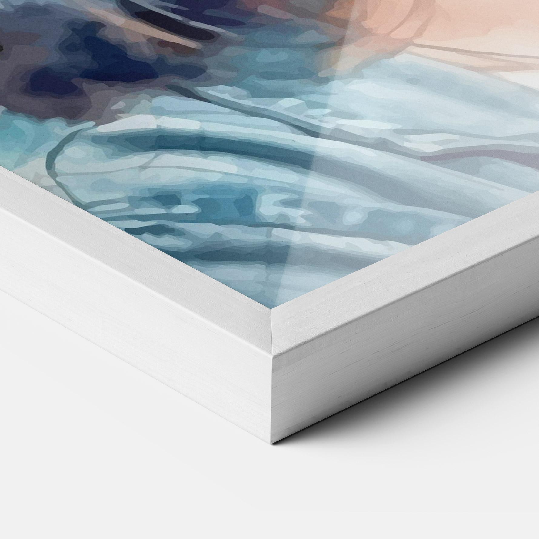 Poster Înrămat Hat Portrait Girl mockup 3