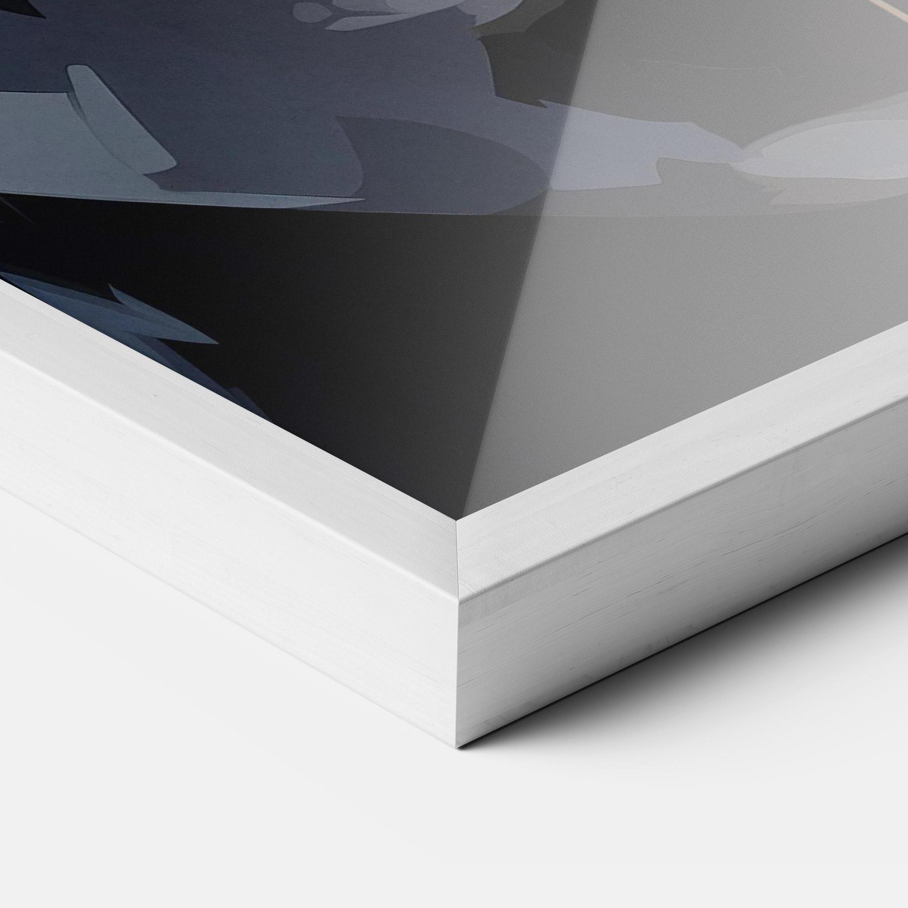 Poster Înrămat Pretty Girl Portrait mockup 3