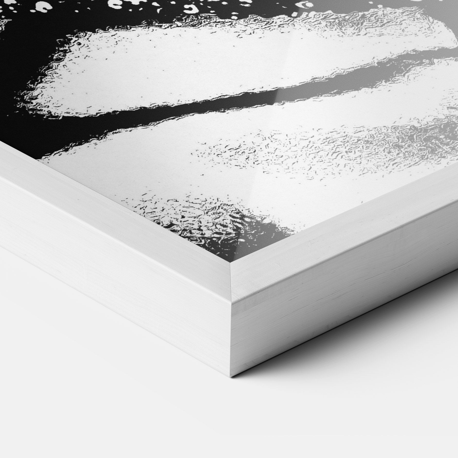 White Black Portrait mockup 3