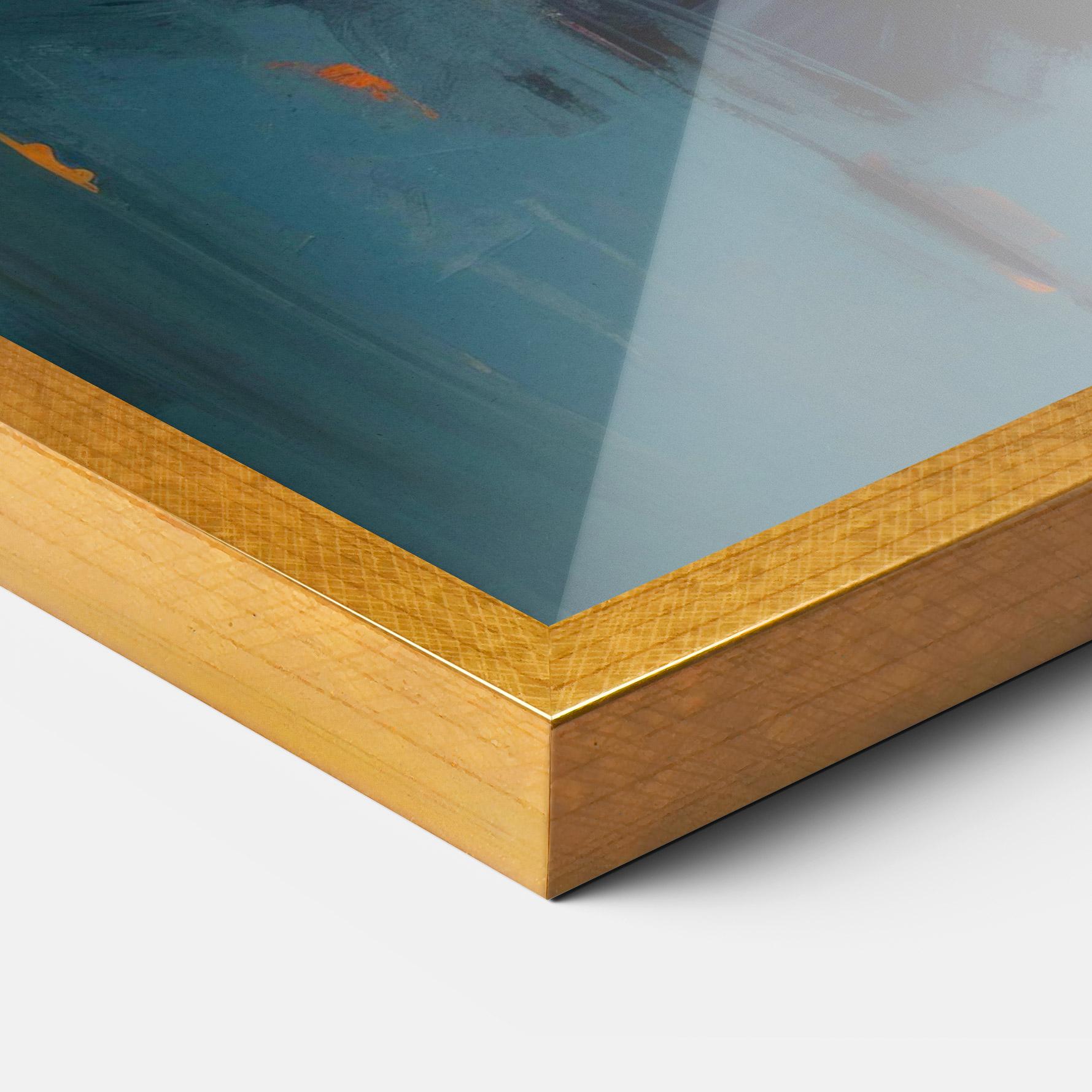 Poster Înrămat Acrylic Asian Portrait mockup 3