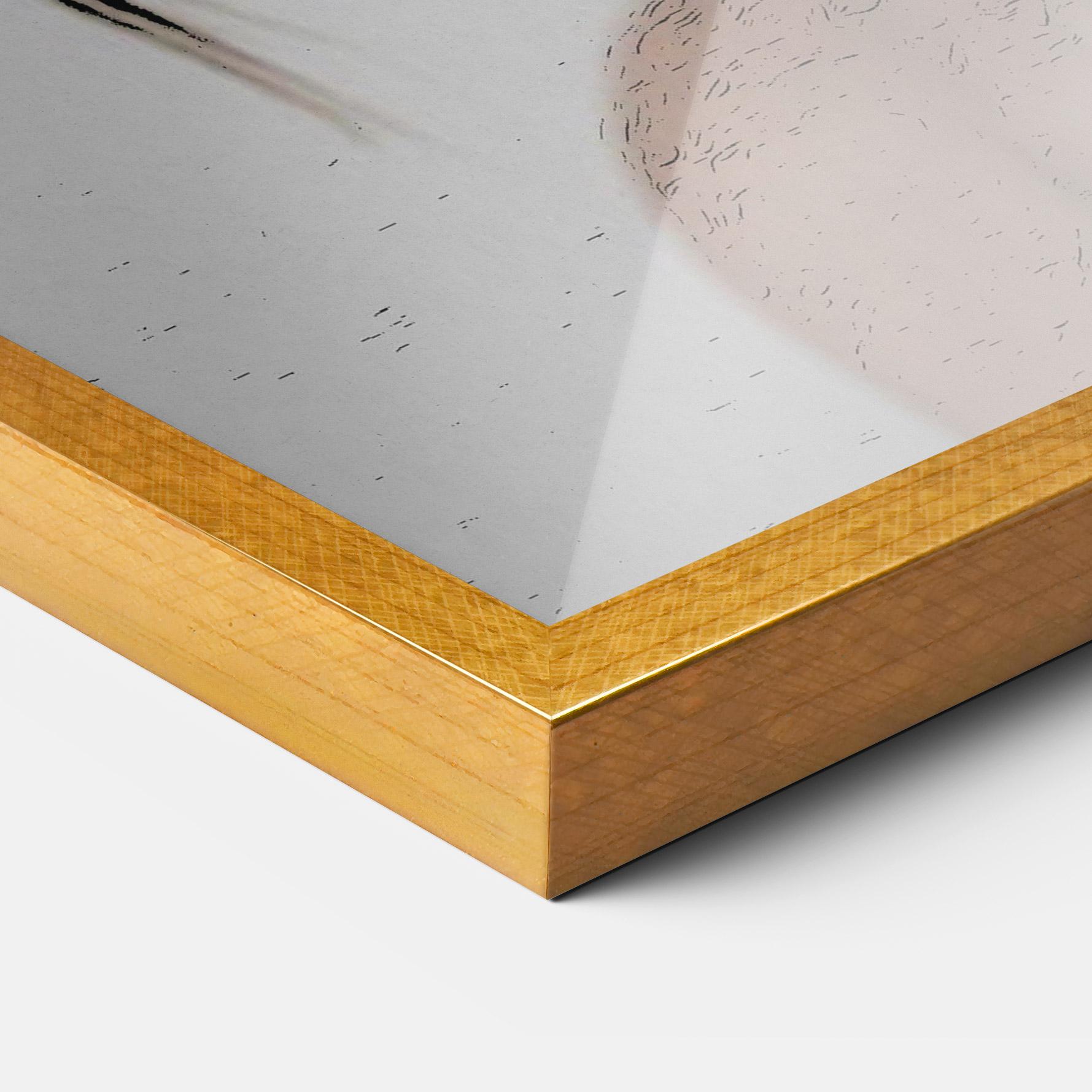 Poster Înrămat Big Eyes Portrait mockup 3