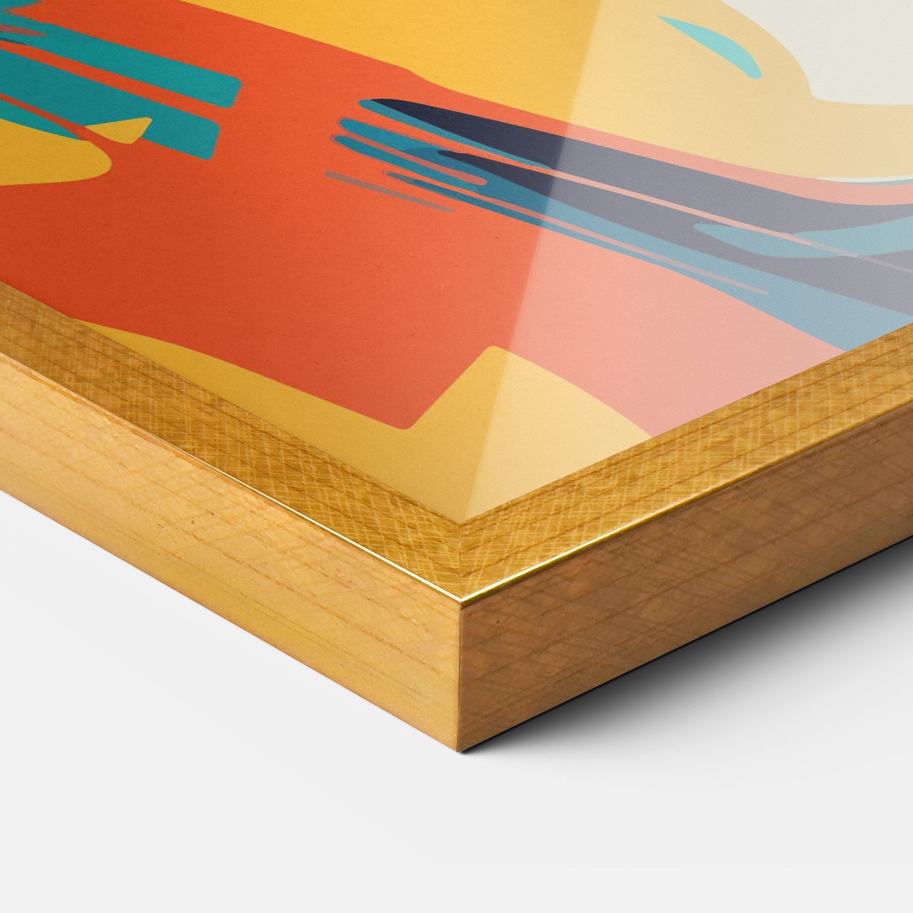 Blonde Girl Portrait mockup 3