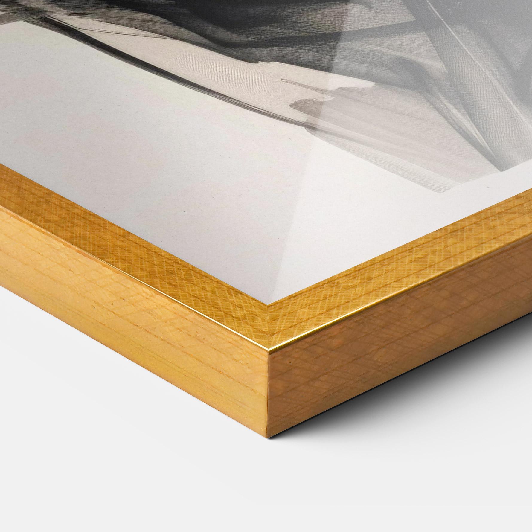 Poster Înrămat Continuous Line Woman mockup 3