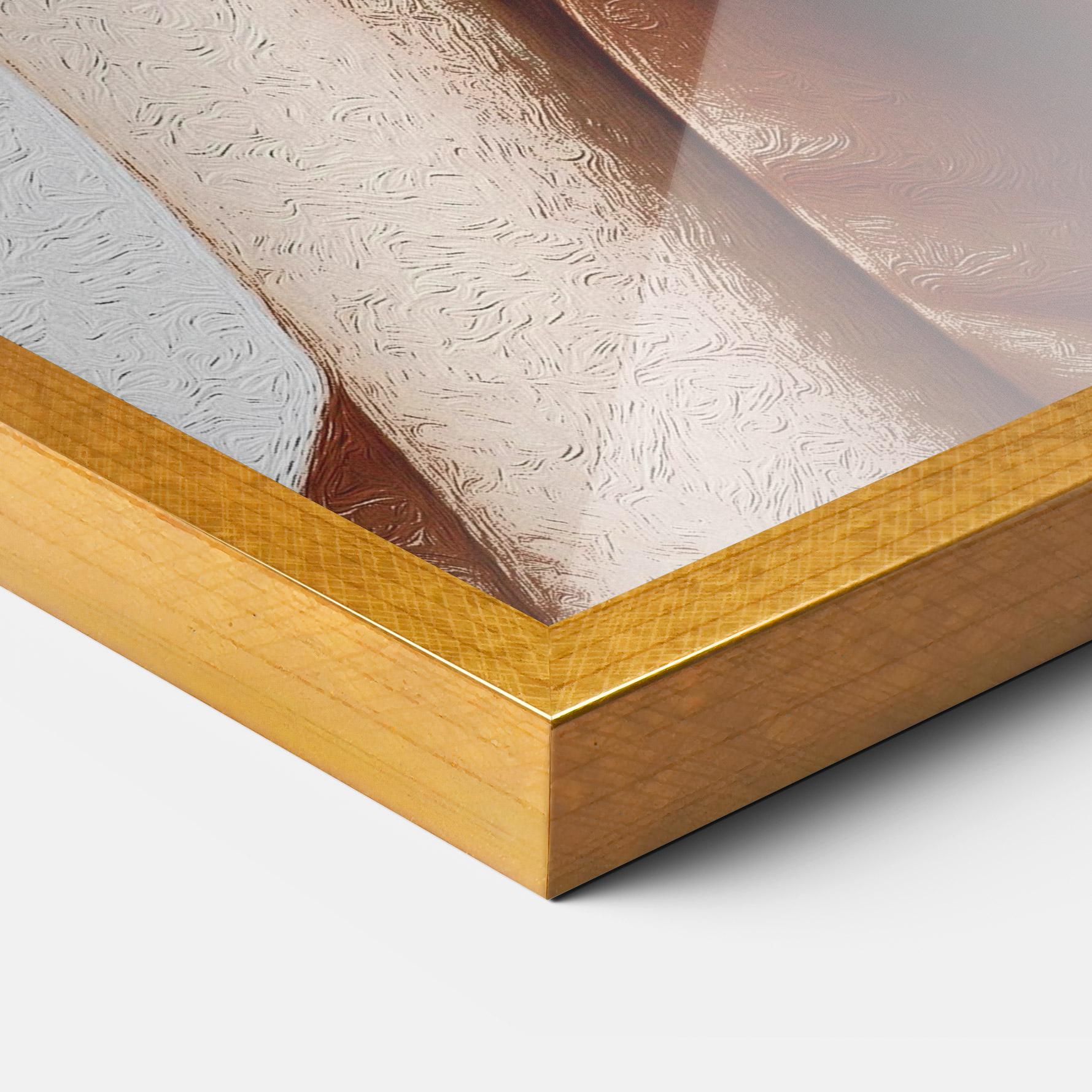 Poster Înrămat Grey Eye Portrait mockup 3