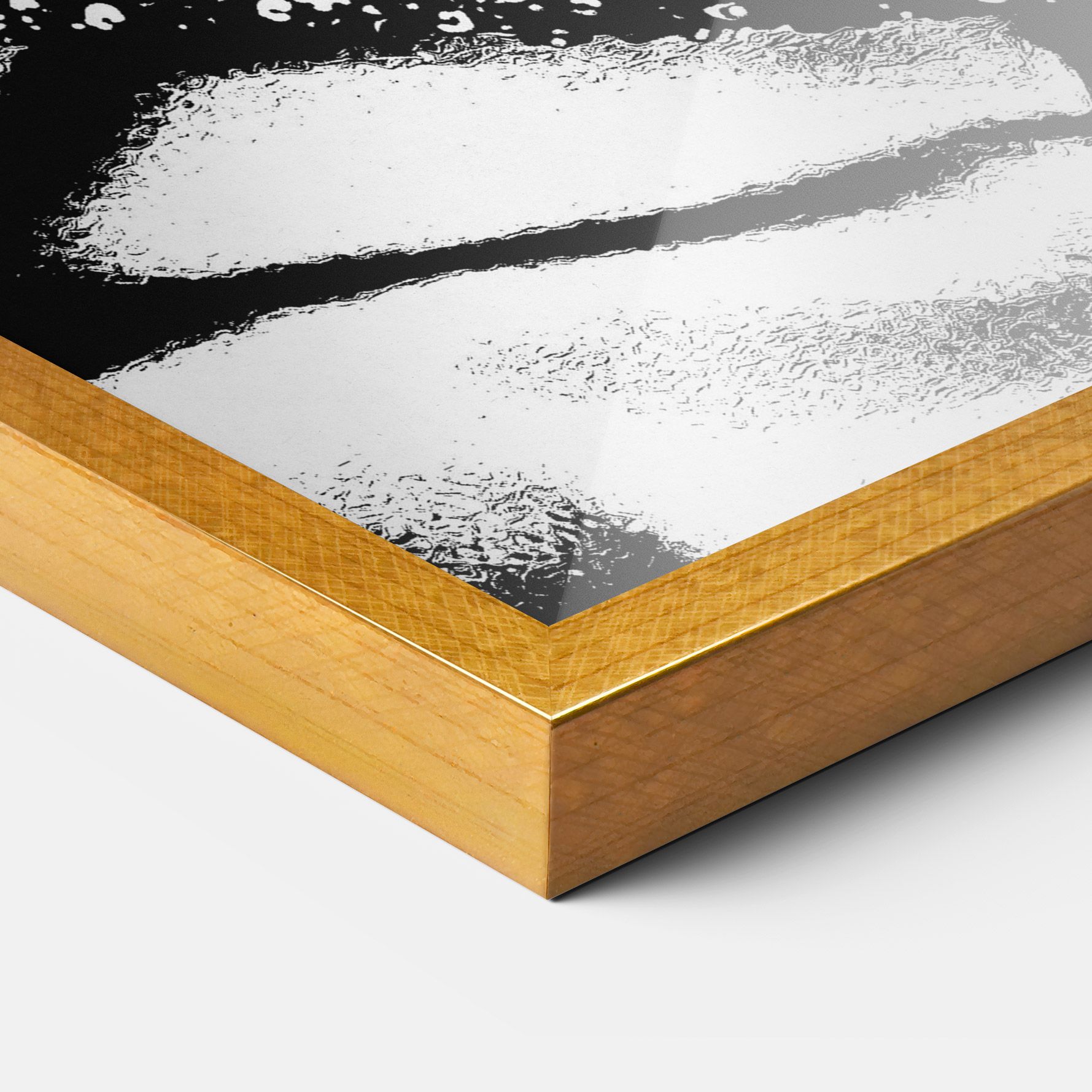 White Black Portrait mockup 3