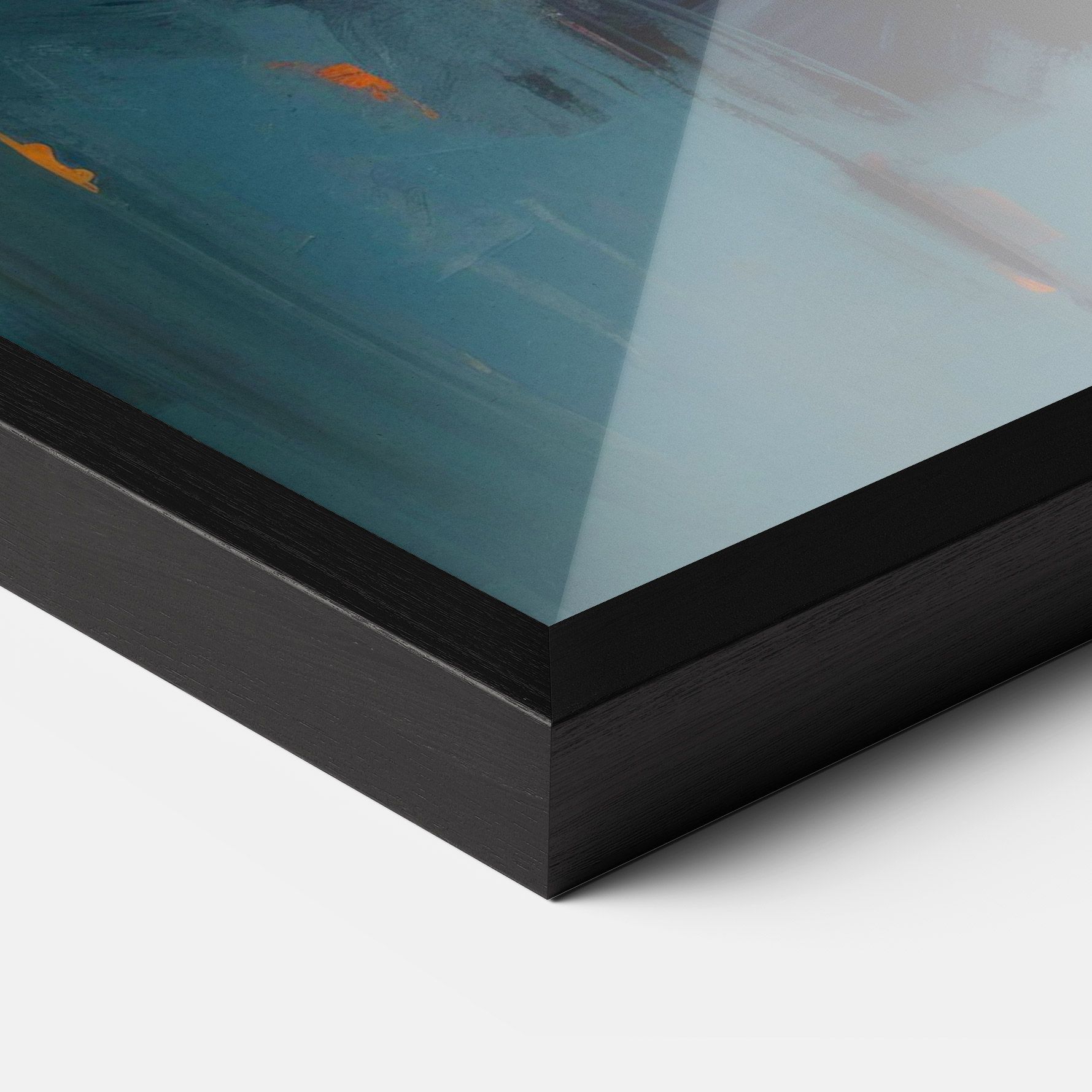 Acrylic Asian Portrait mockup 3