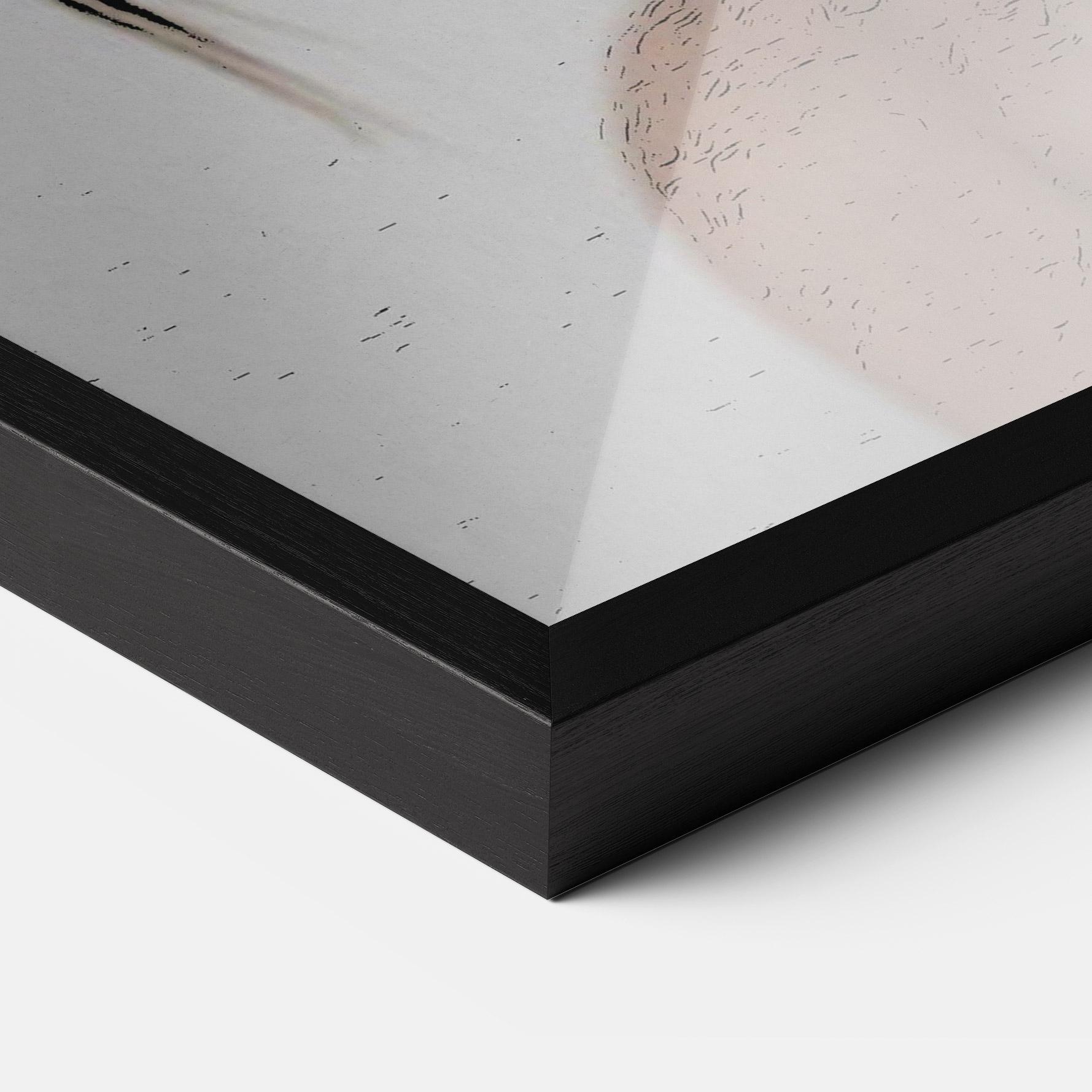 Poster Înrămat Big Eyes Portrait mockup 3