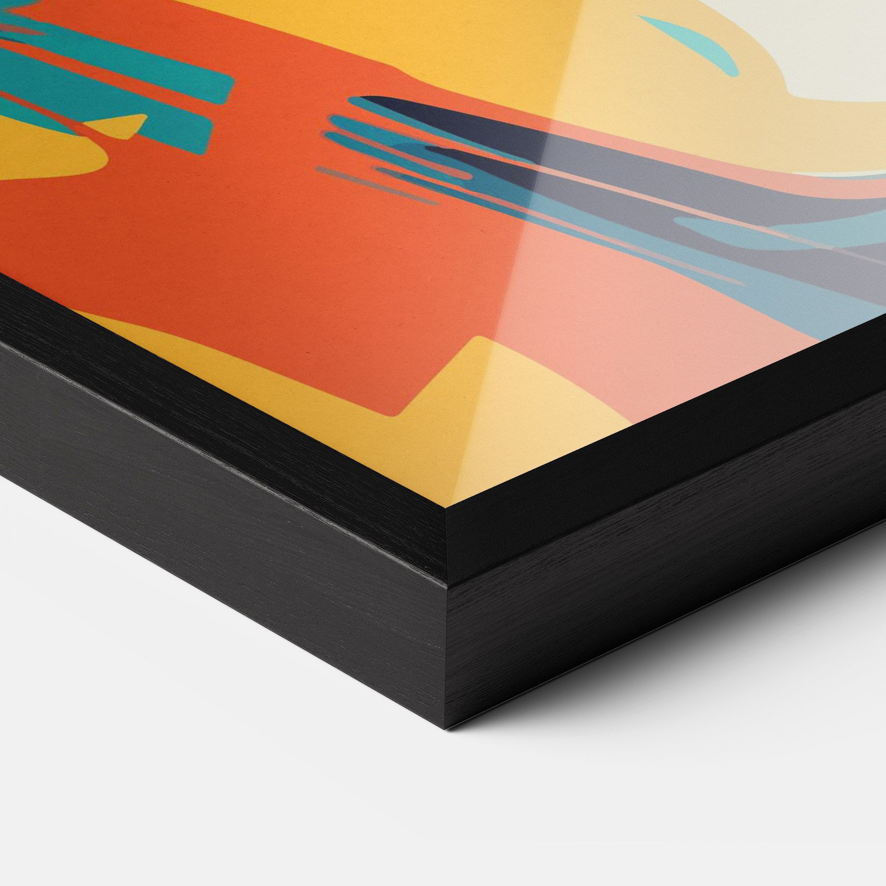 Blonde Girl Portrait mockup 3