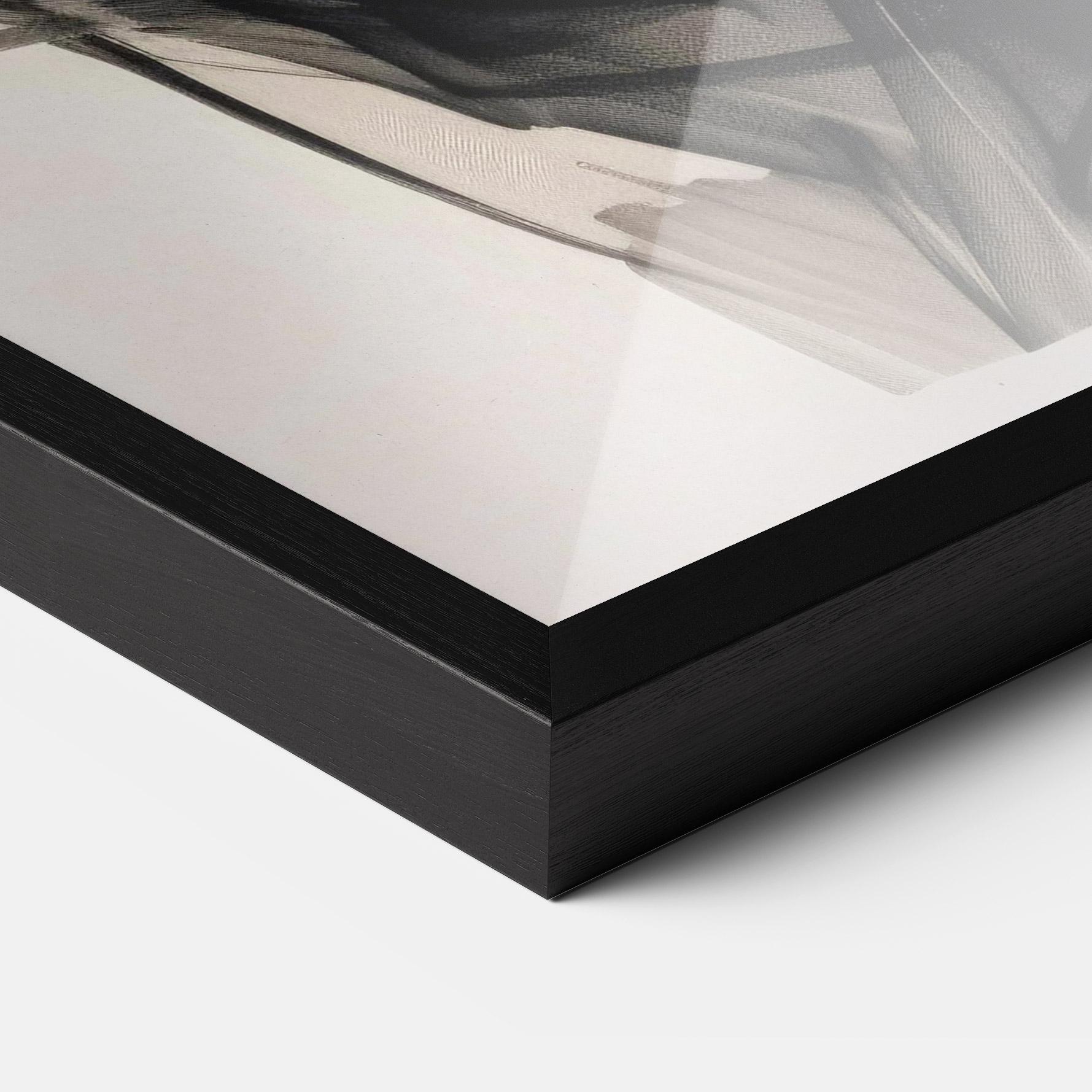 Poster Înrămat Continuous Line Woman mockup 3