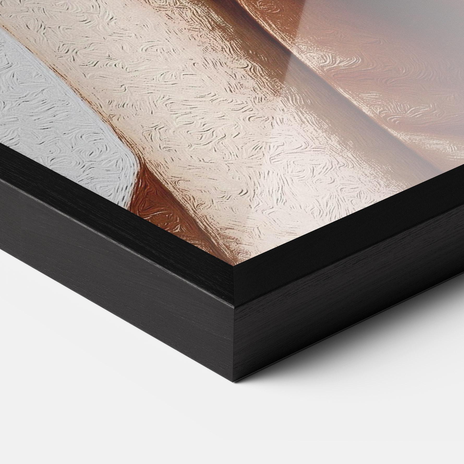 Poster Înrămat Grey Eye Portrait mockup 3