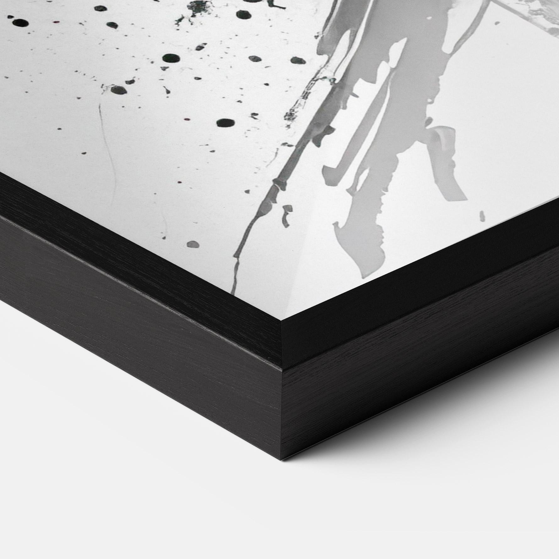 Poster Înrămat Ink Splash Portrait mockup 3