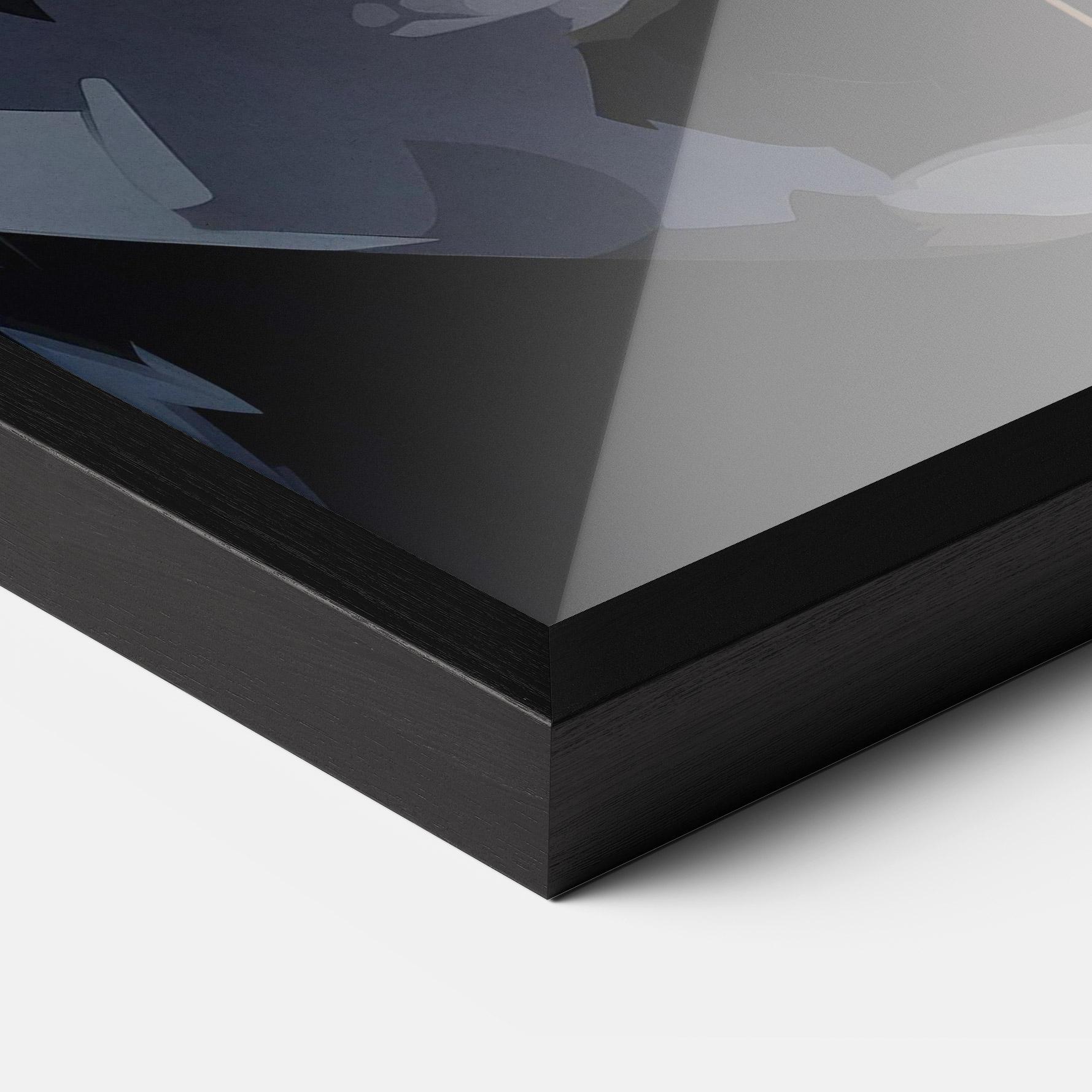 Poster Înrămat Pretty Girl Portrait mockup 3