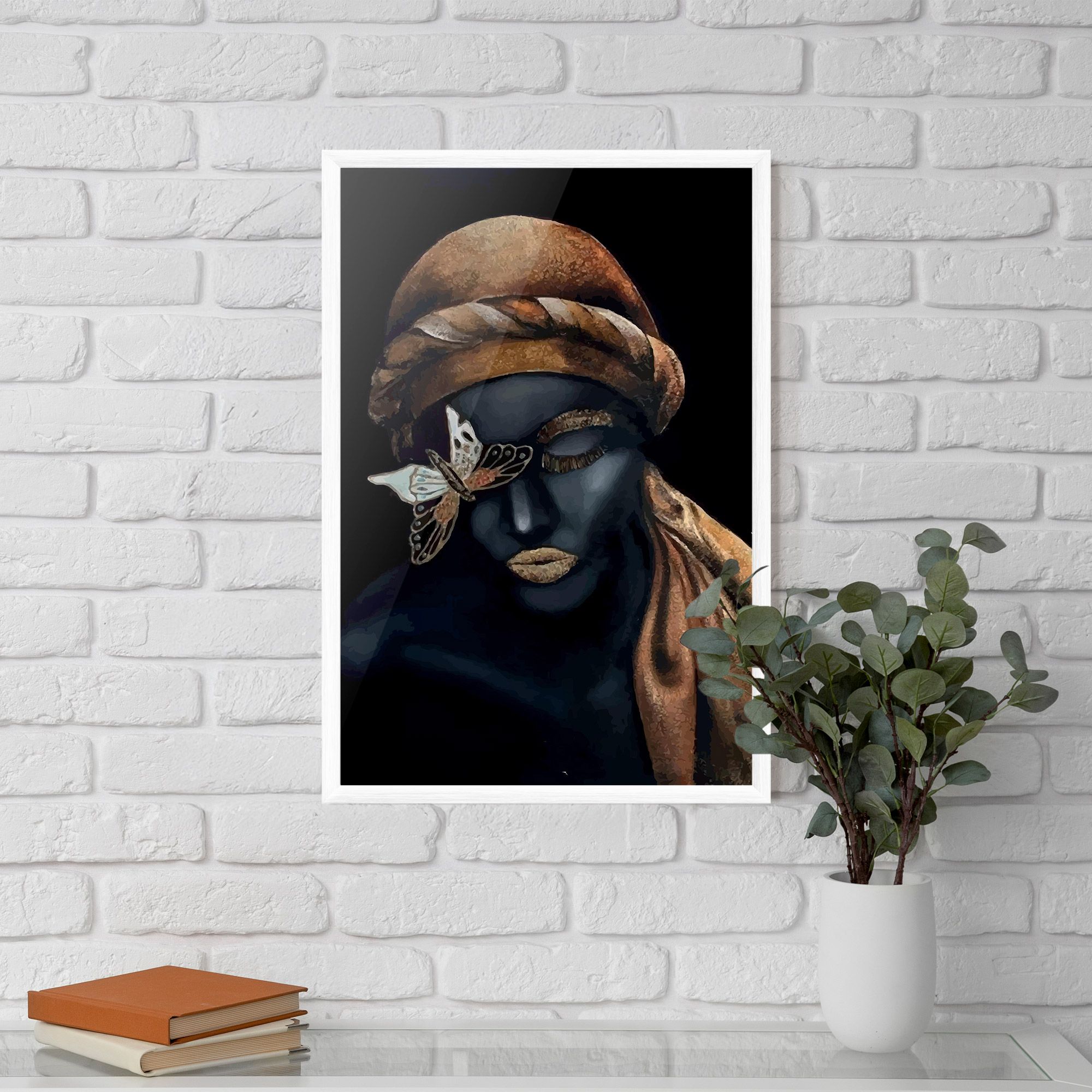 Butterfly Lady mockup 5