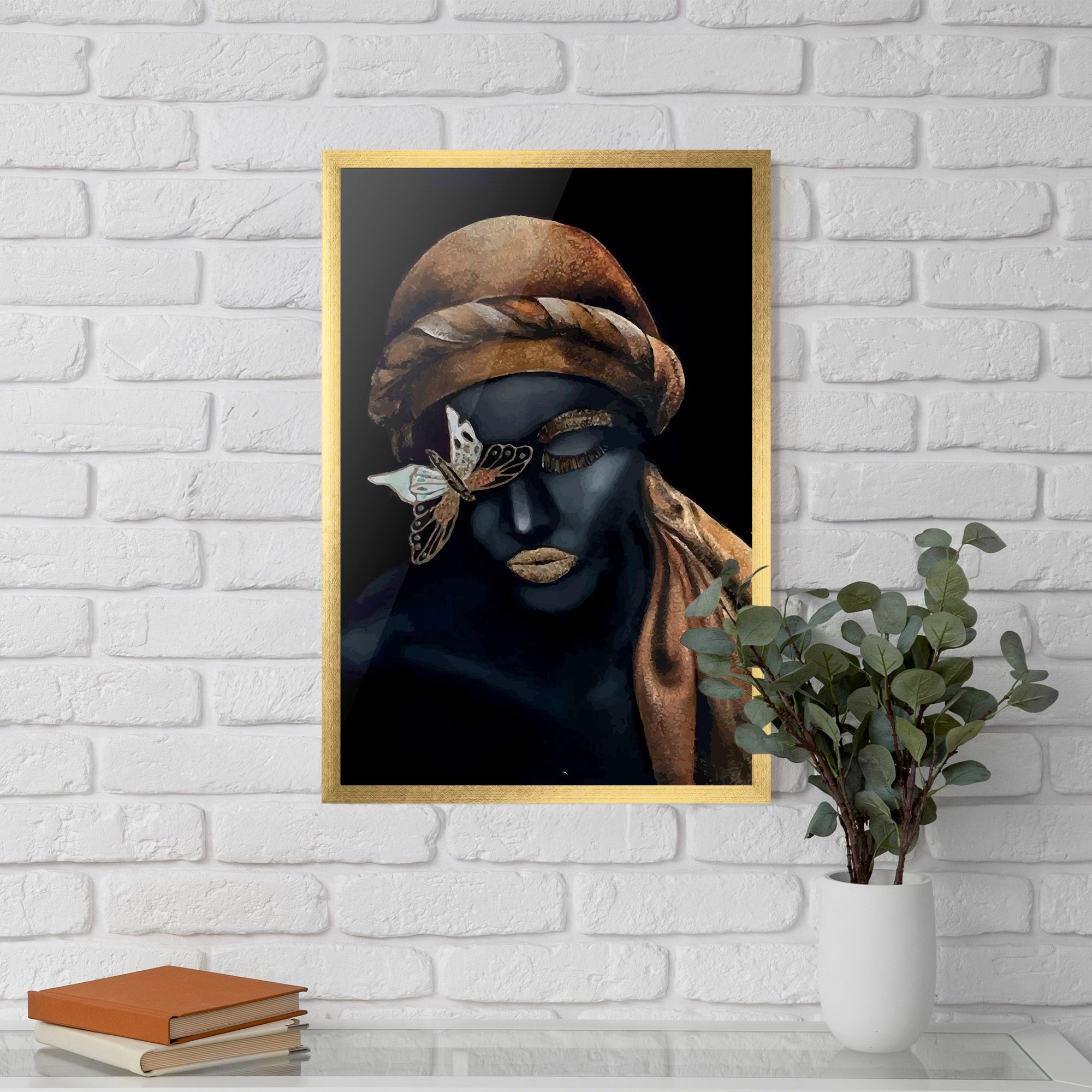 Butterfly Lady mockup 5