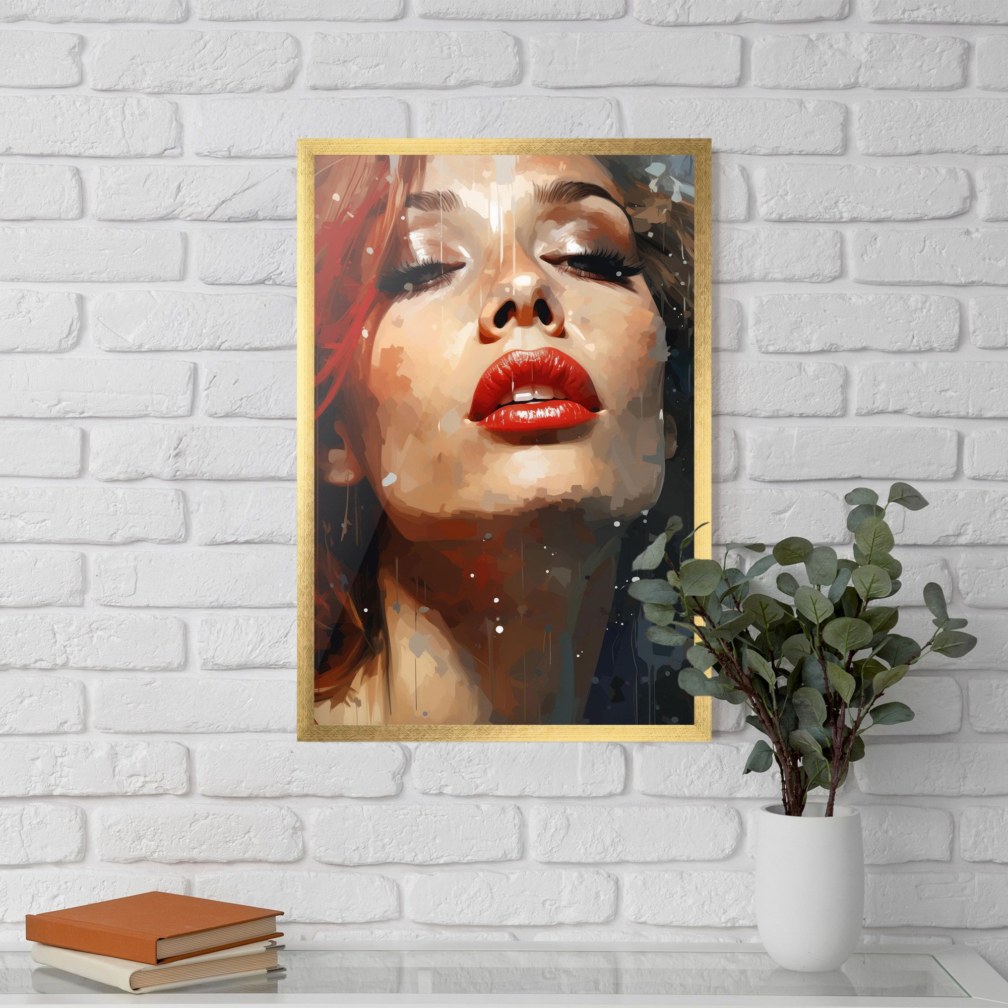 Close Up Look Portrait mockup 5