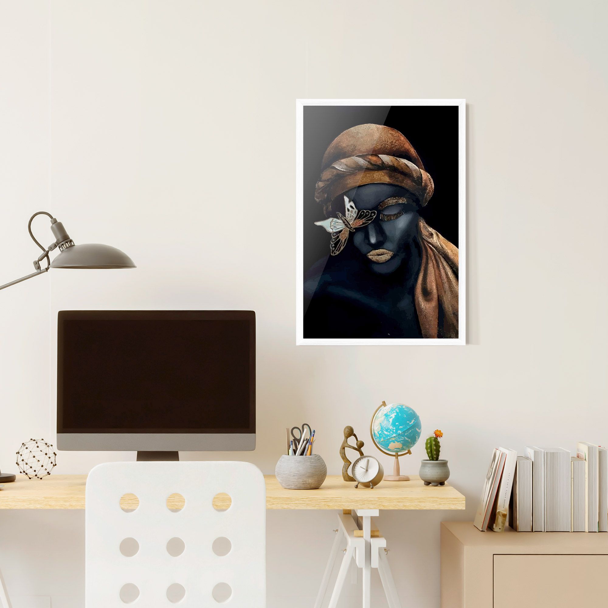 Butterfly Lady mockup 6