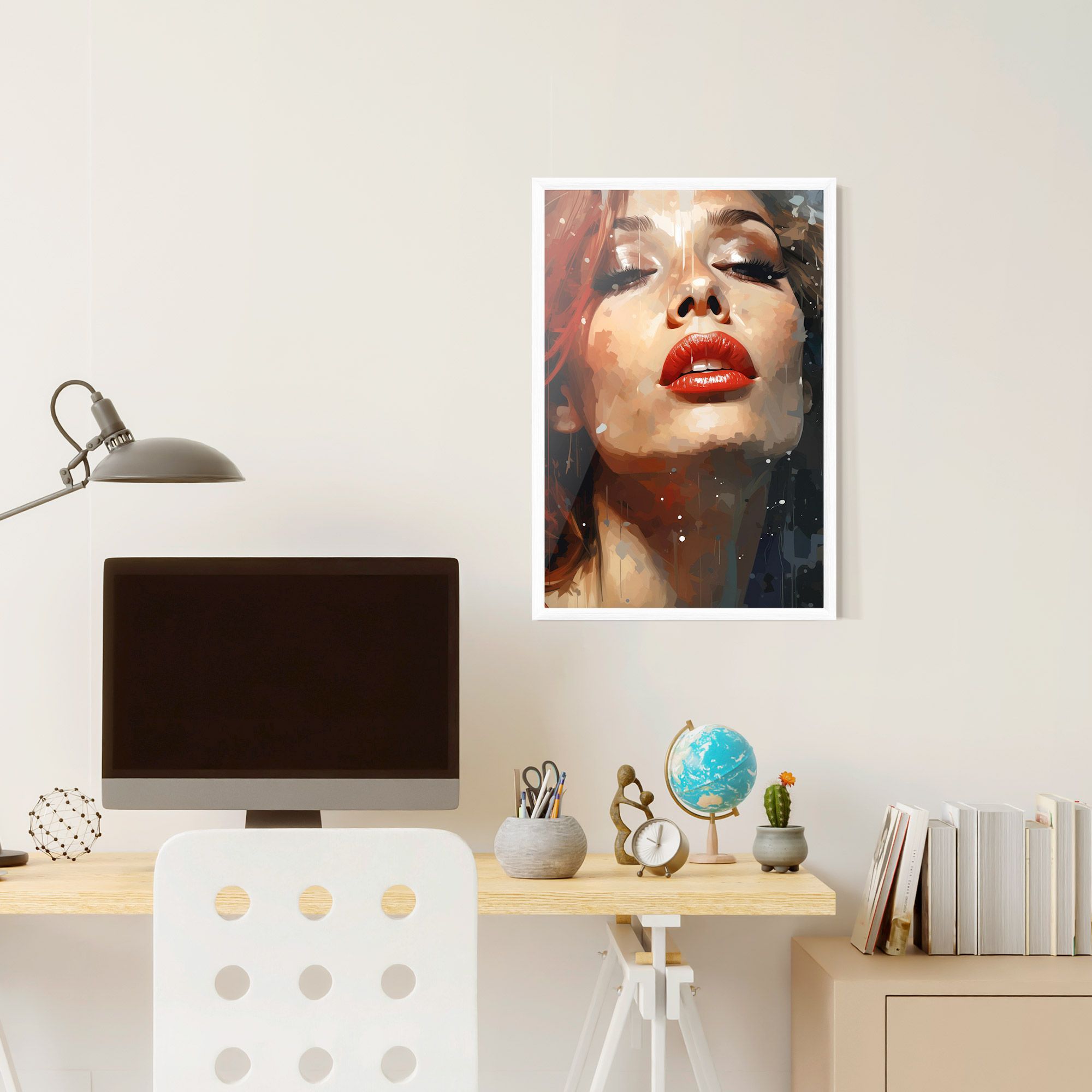 Close Up Look Portrait mockup 6