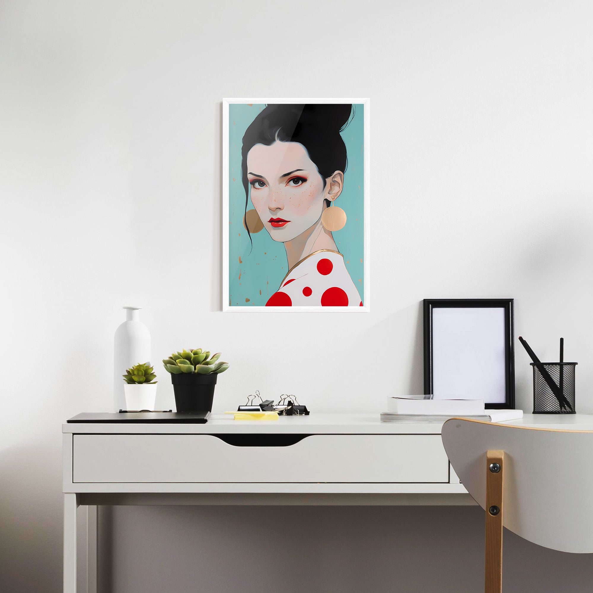 Asian Style Portrait mockup 7