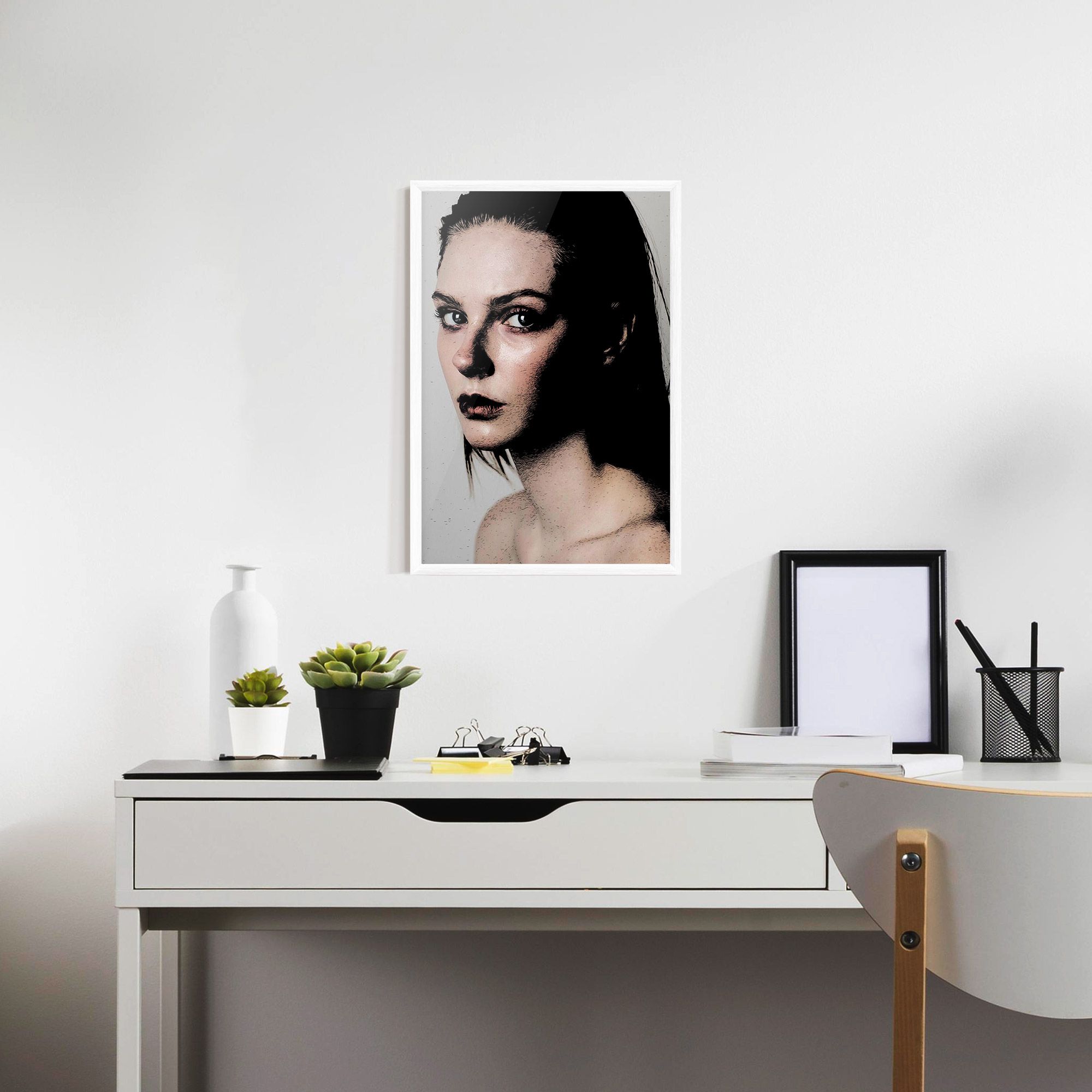 Big Eyes Portrait mockup 7