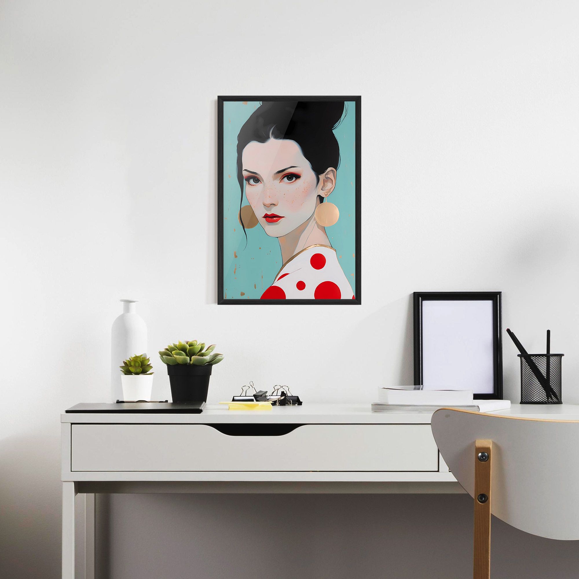 Asian Style Portrait mockup 7