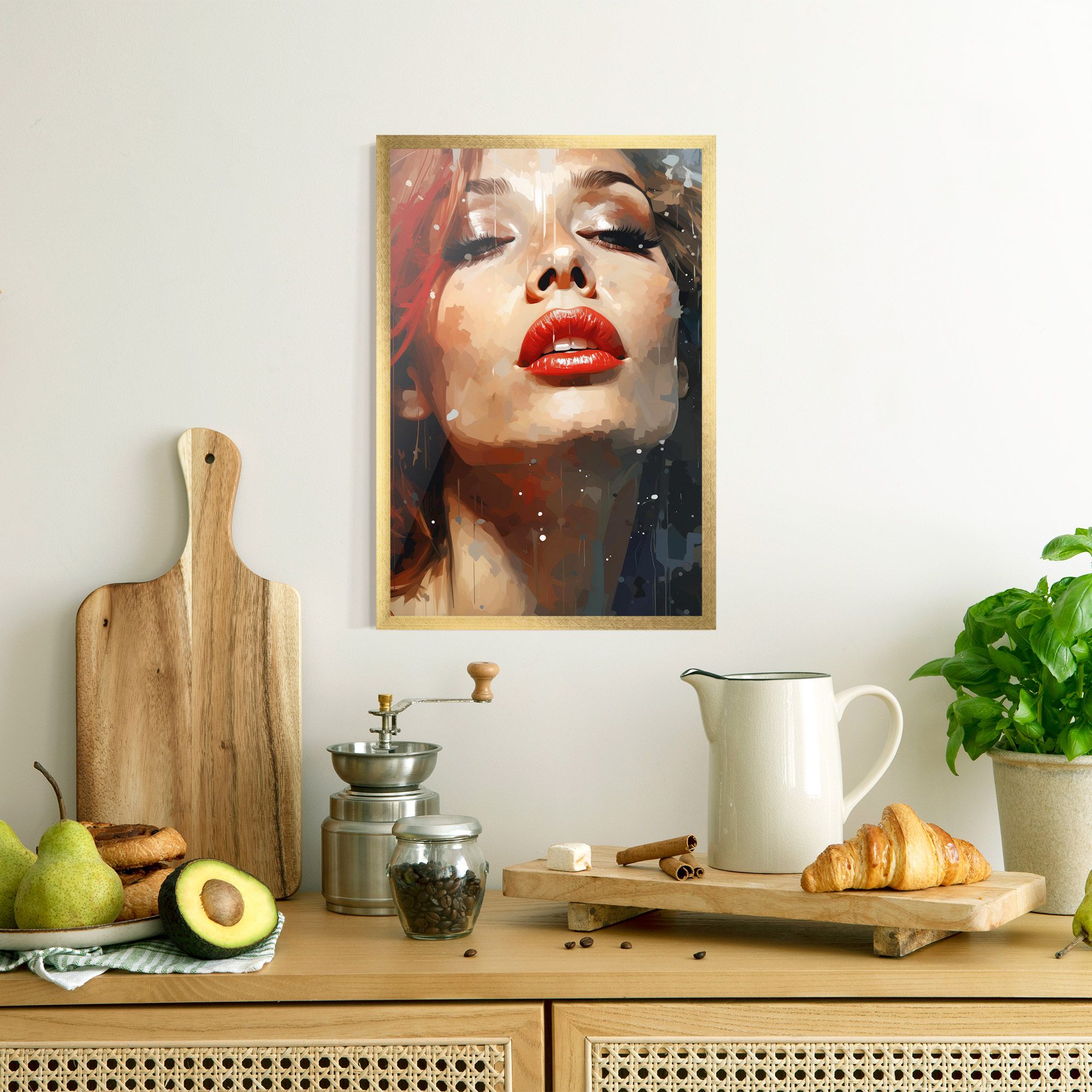 Close Up Look Portrait mockup 8