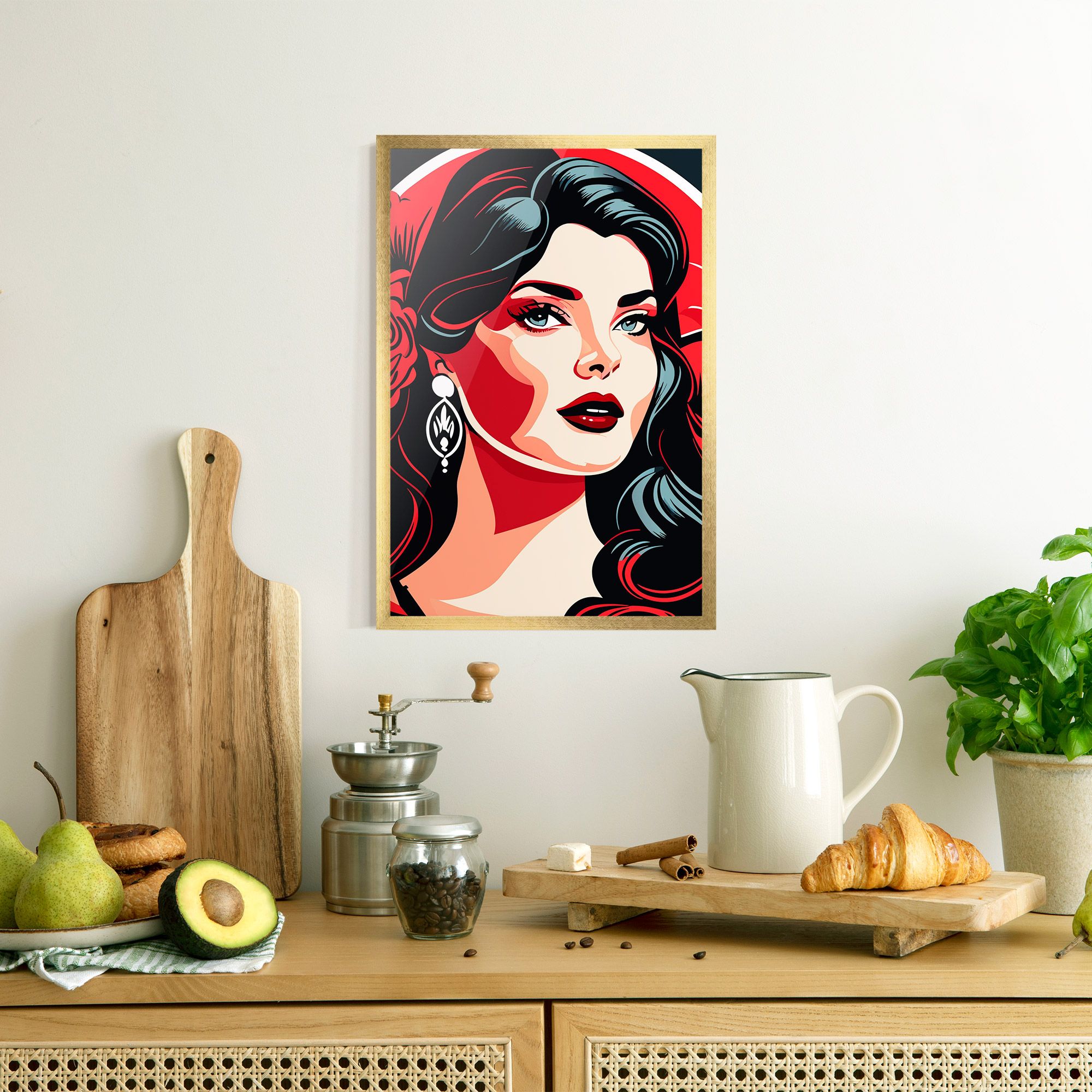 Red Light Portrait mockup 8