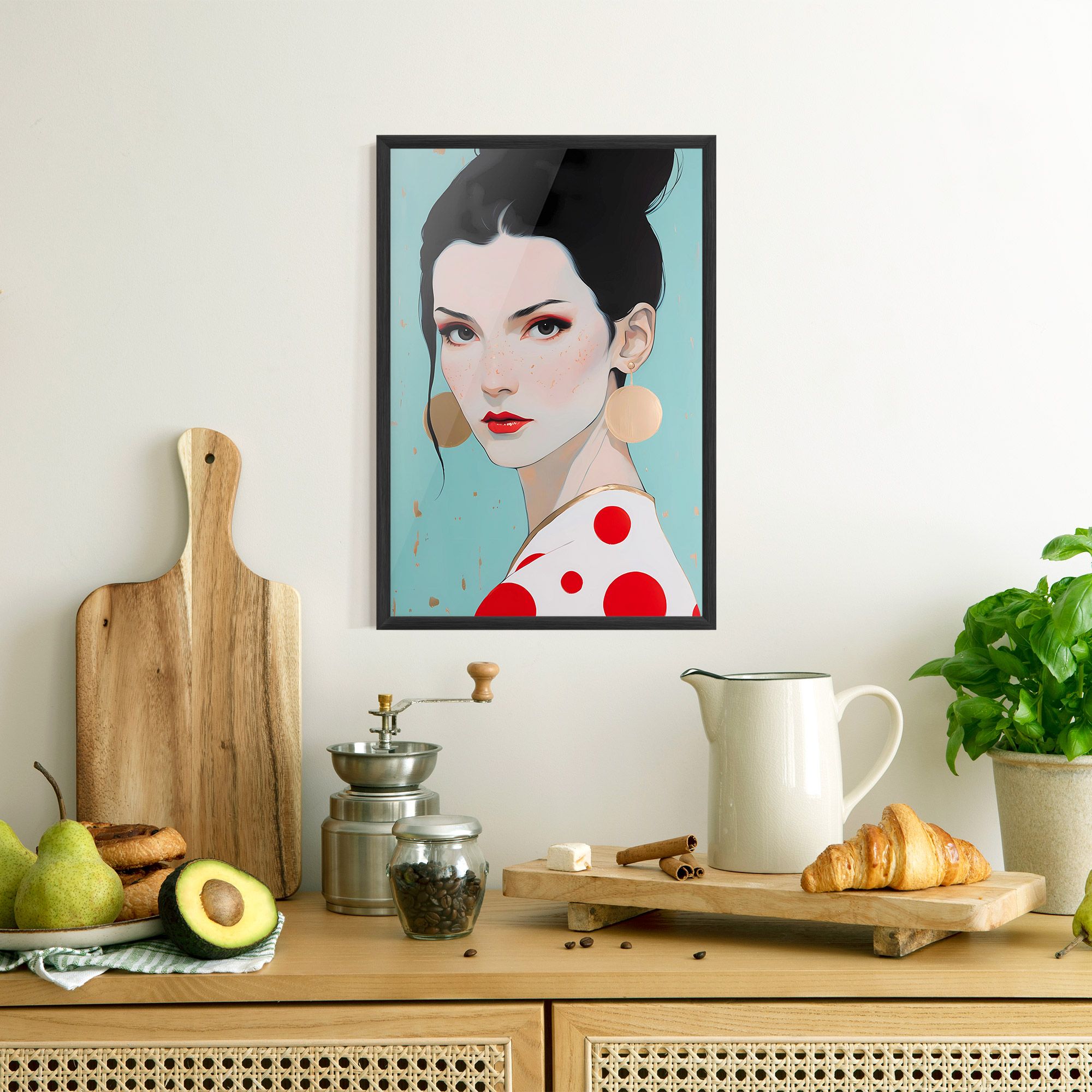 Asian Style Portrait mockup 8