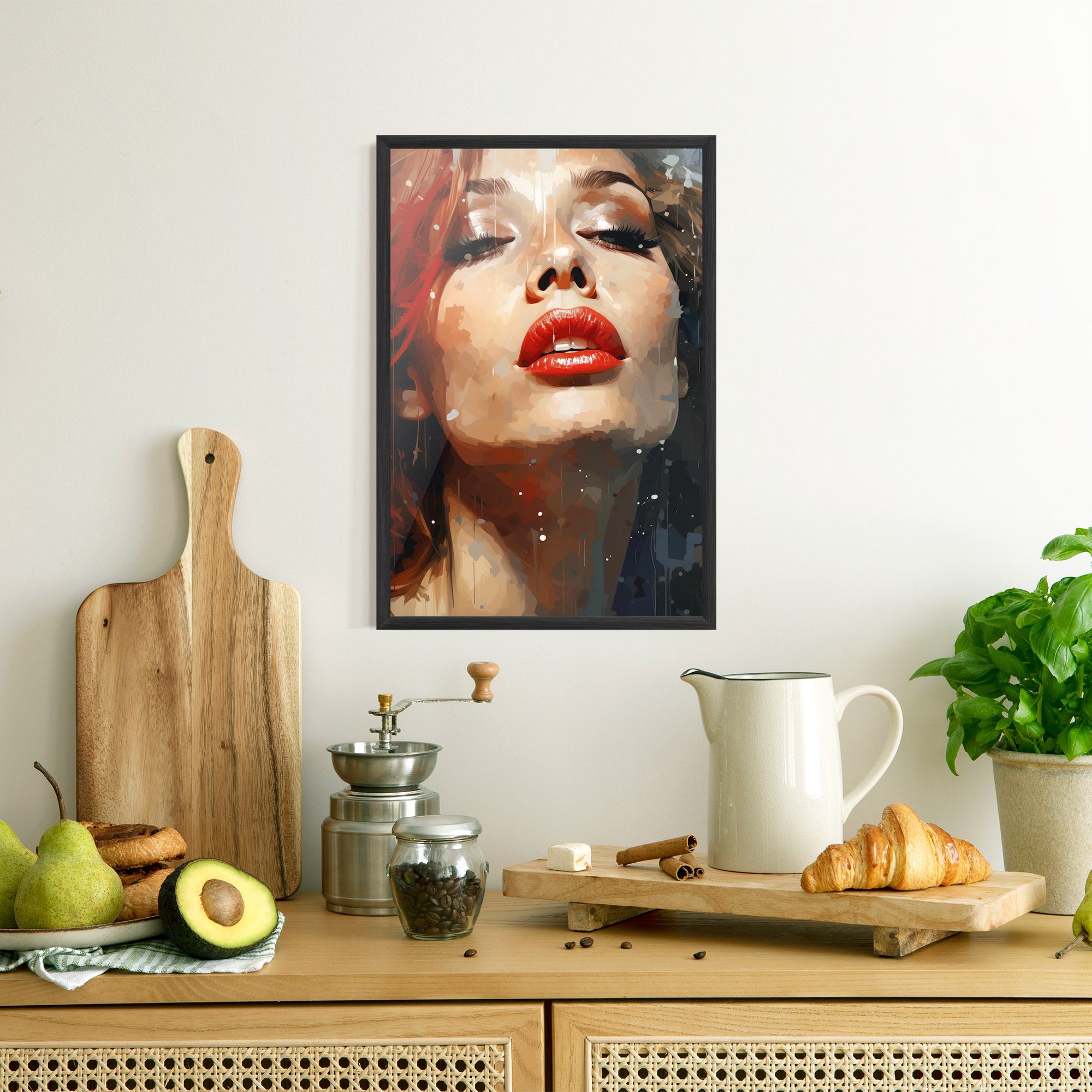 Close Up Look Portrait mockup 8