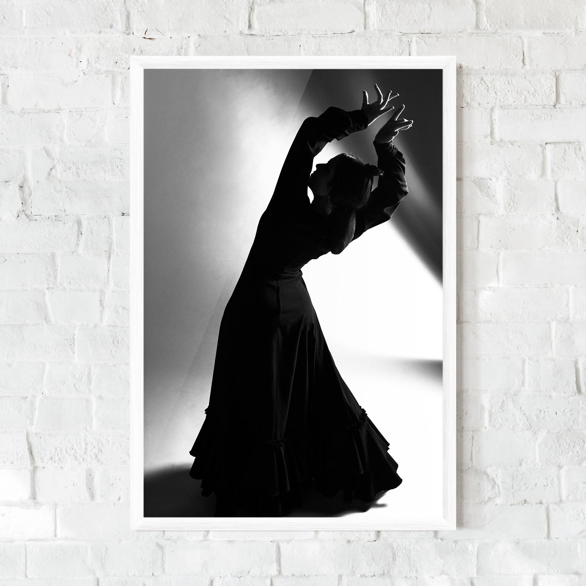 Poster Înrămat Full Shot Dancer mockup 0