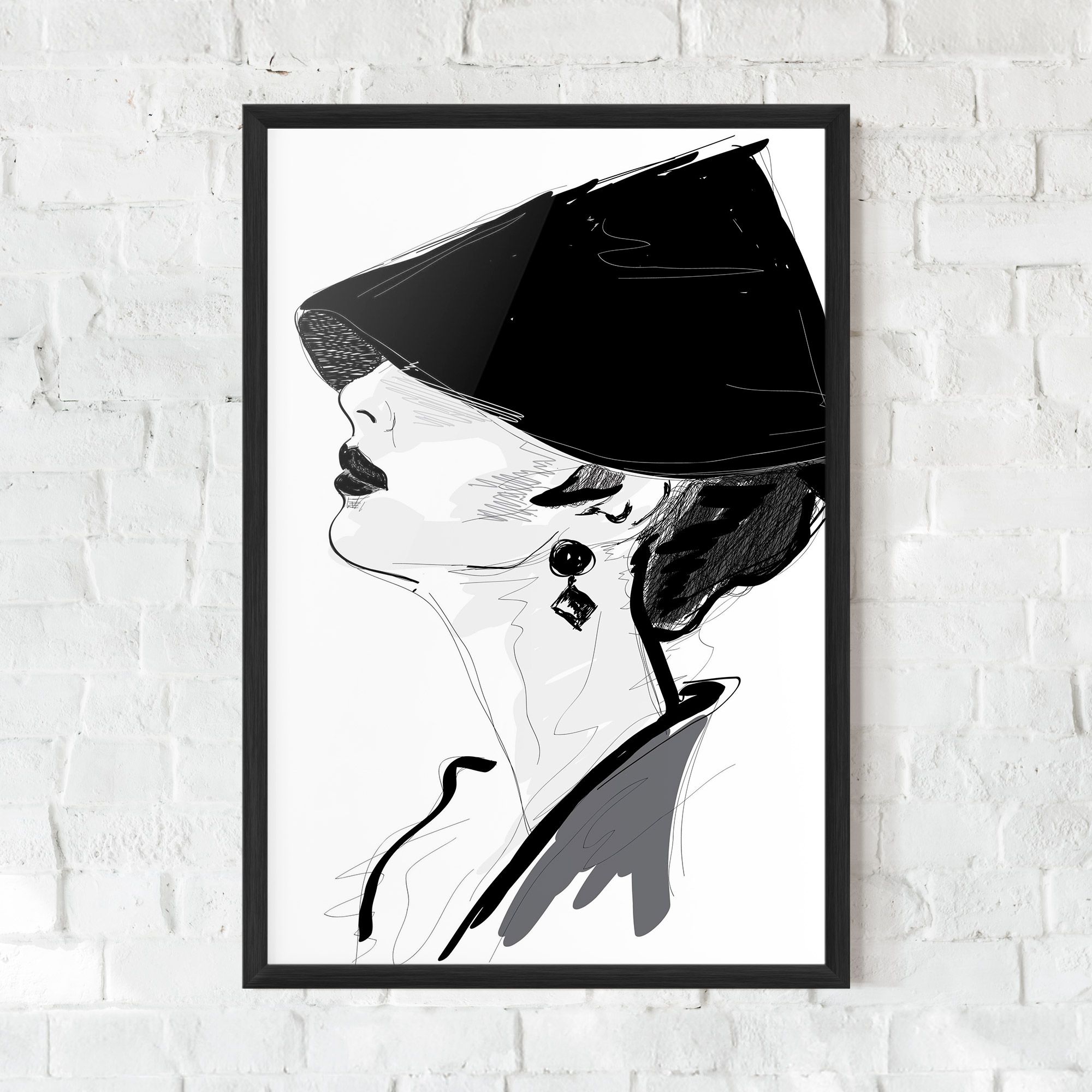 Asian Shilouette mockup 0