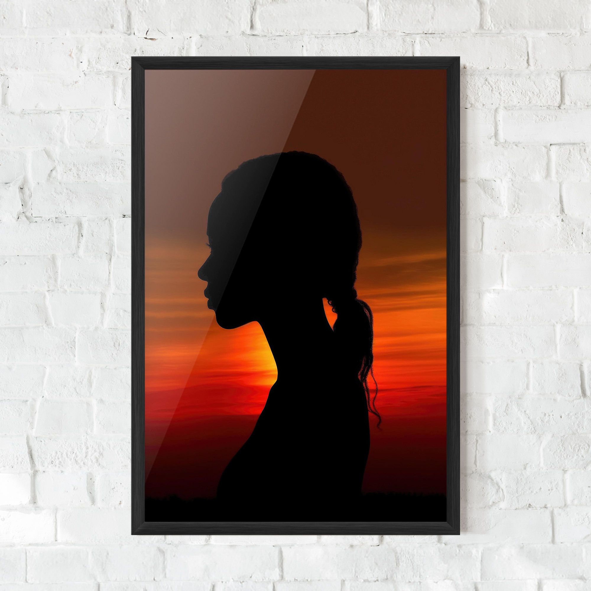Profile Against Sunset mockup 0