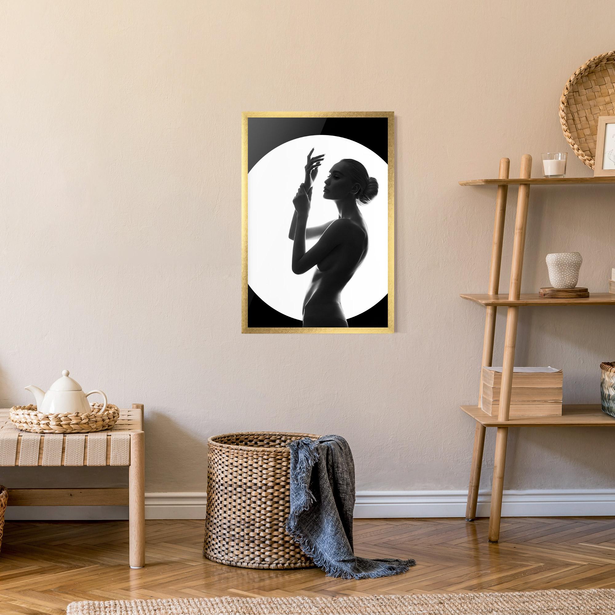 Poster Înrămat Body Figure mockup 9