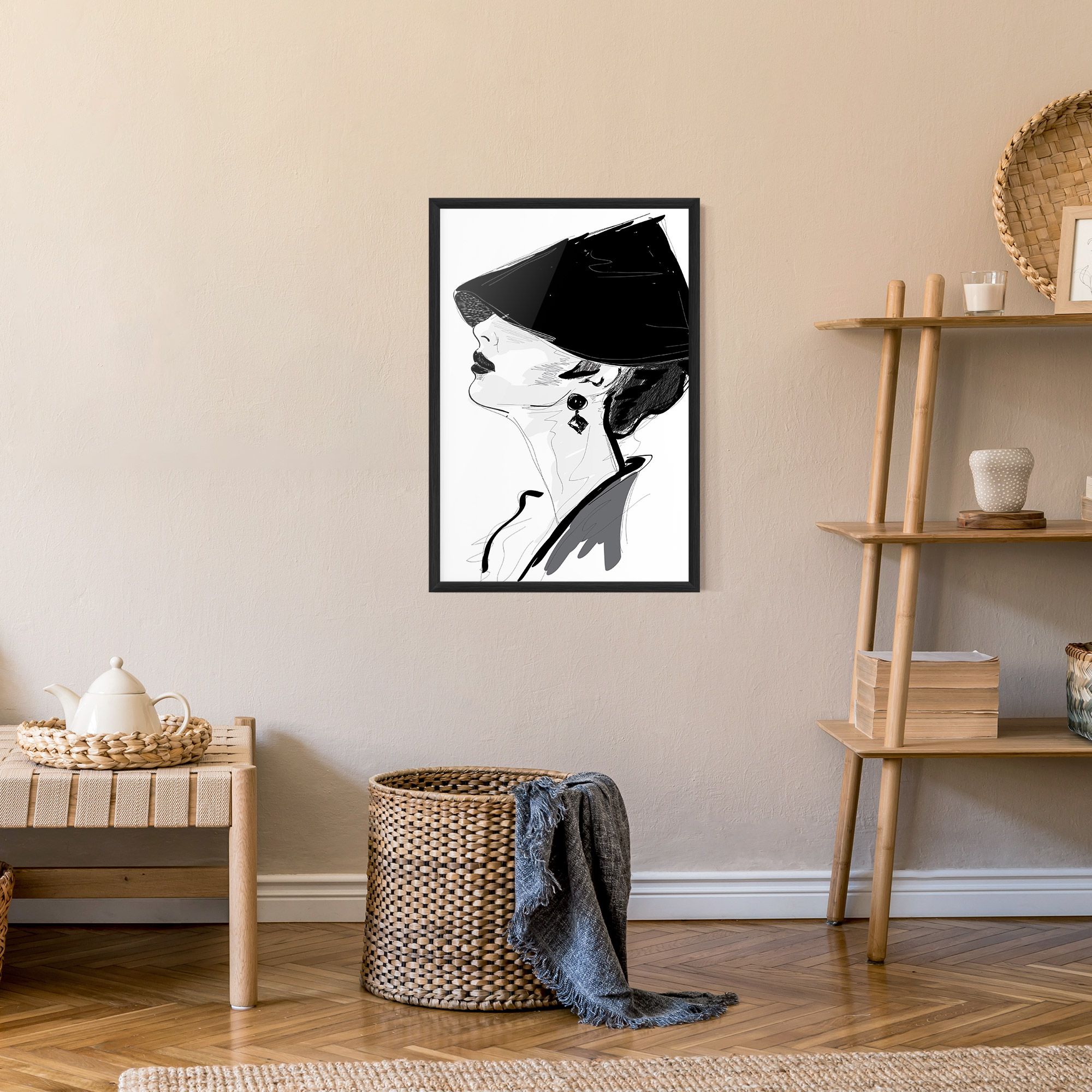 Asian Shilouette mockup 9