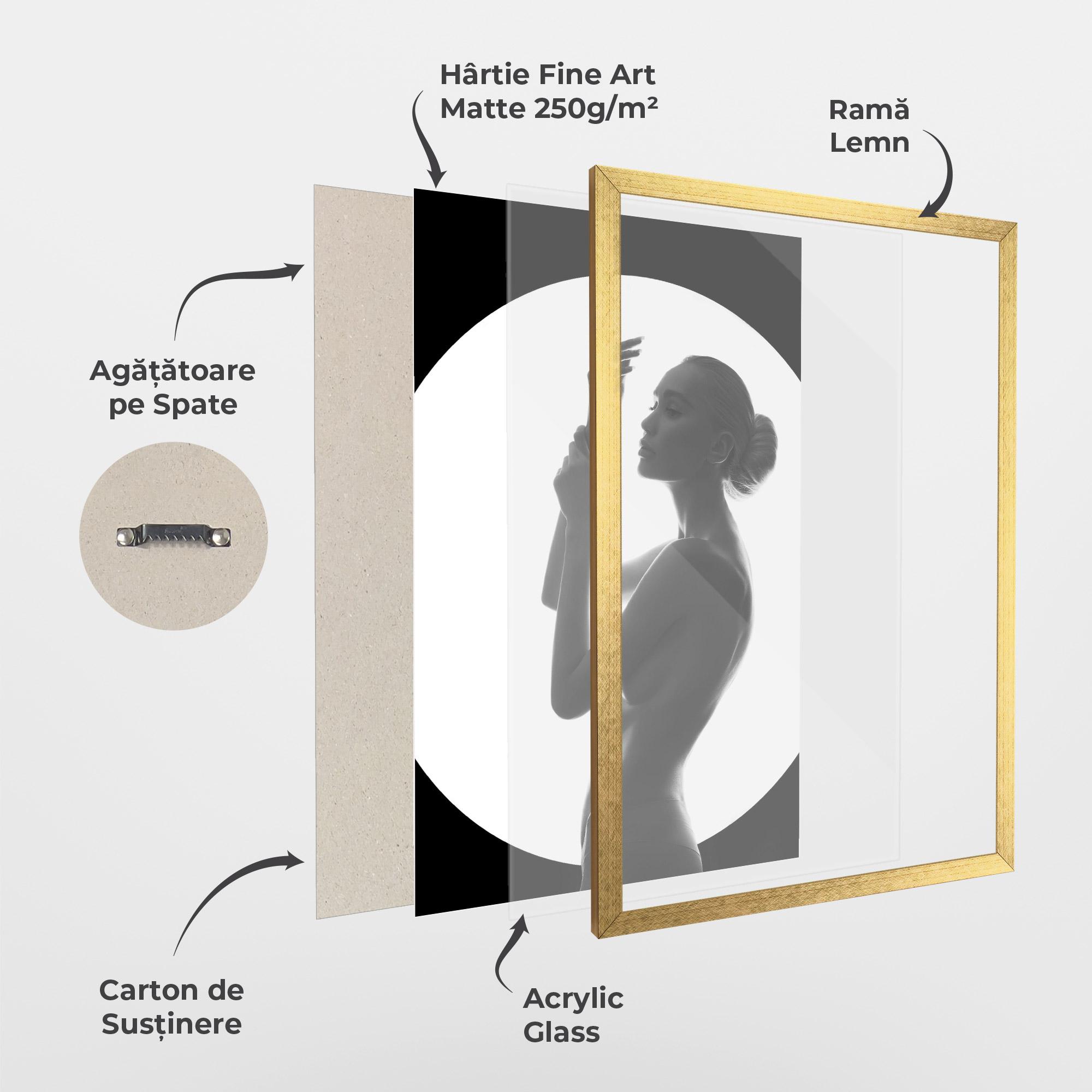 Poster Înrămat Body Figure mockup 1