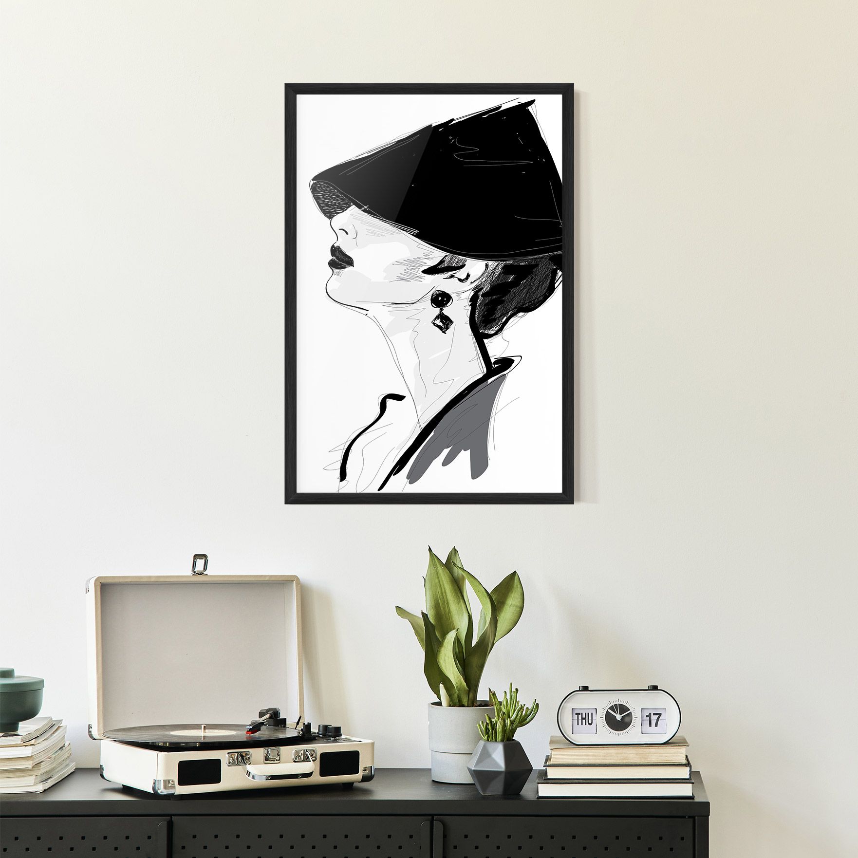 Asian Shilouette mockup 2