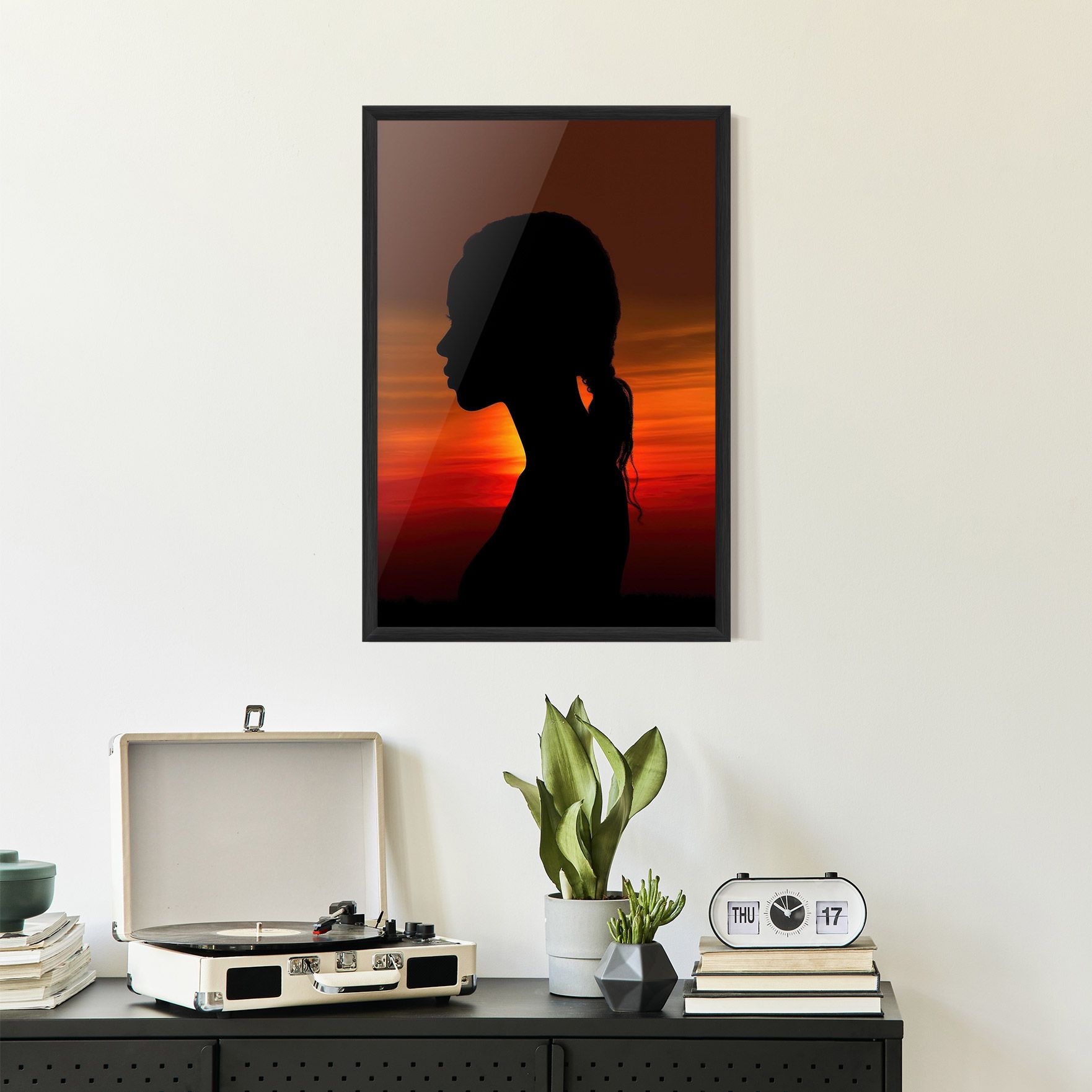 Profile Against Sunset mockup 2