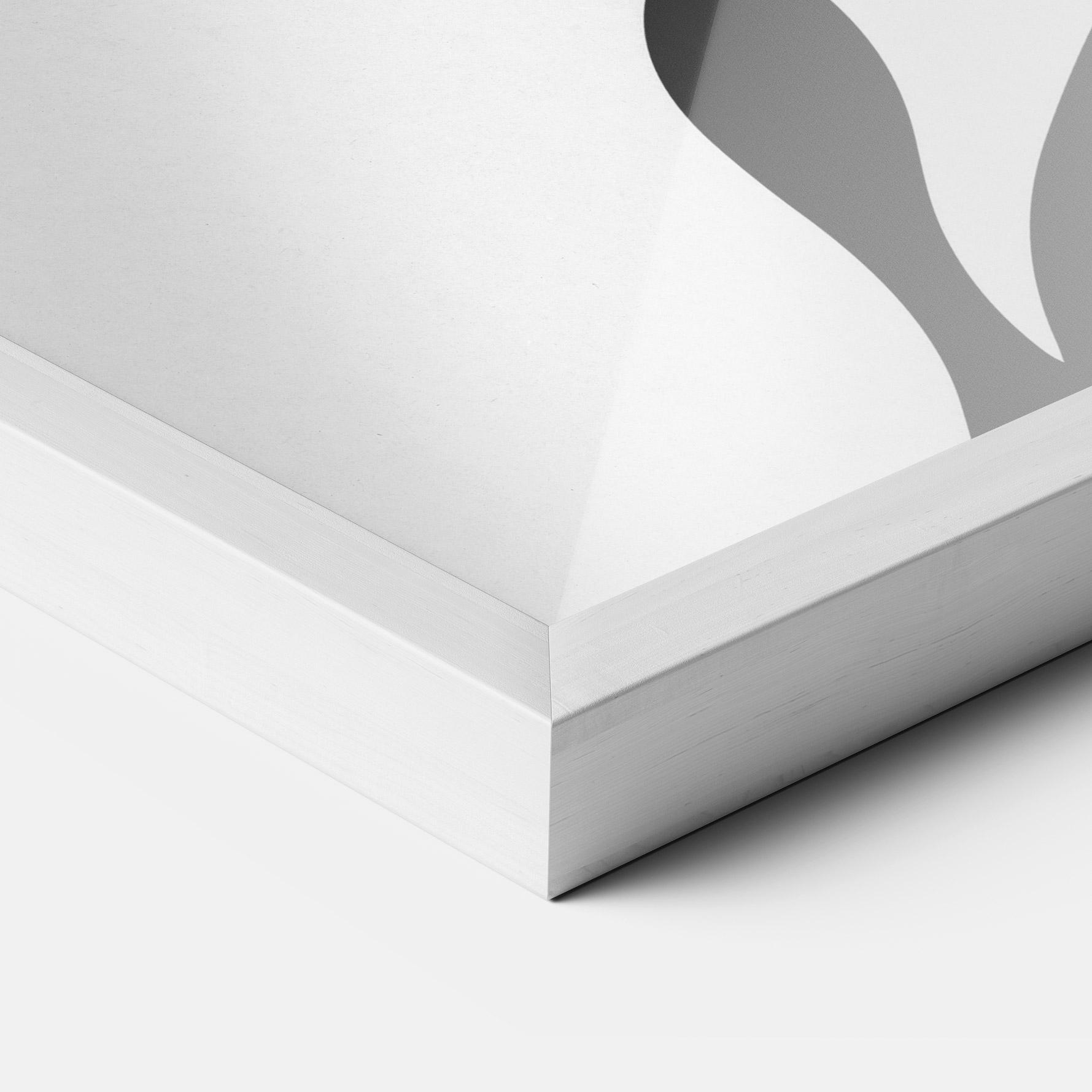 Poster Înrămat Eyeliner Shilouette mockup 3