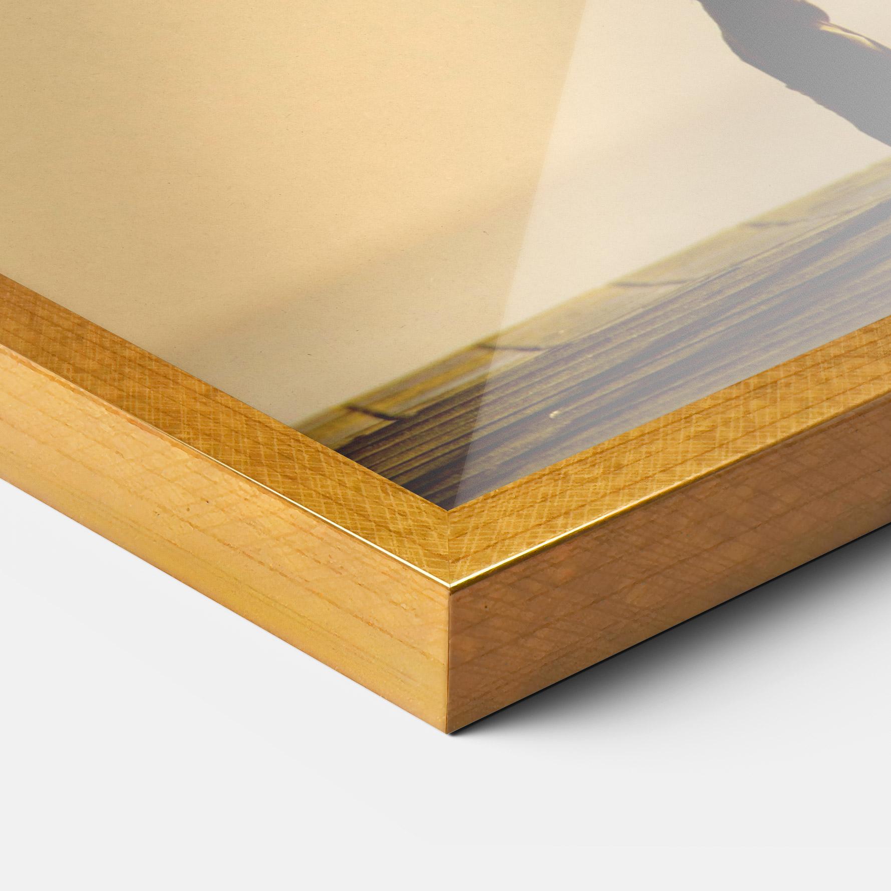 Poster Înrămat Ballet On Cream mockup 3