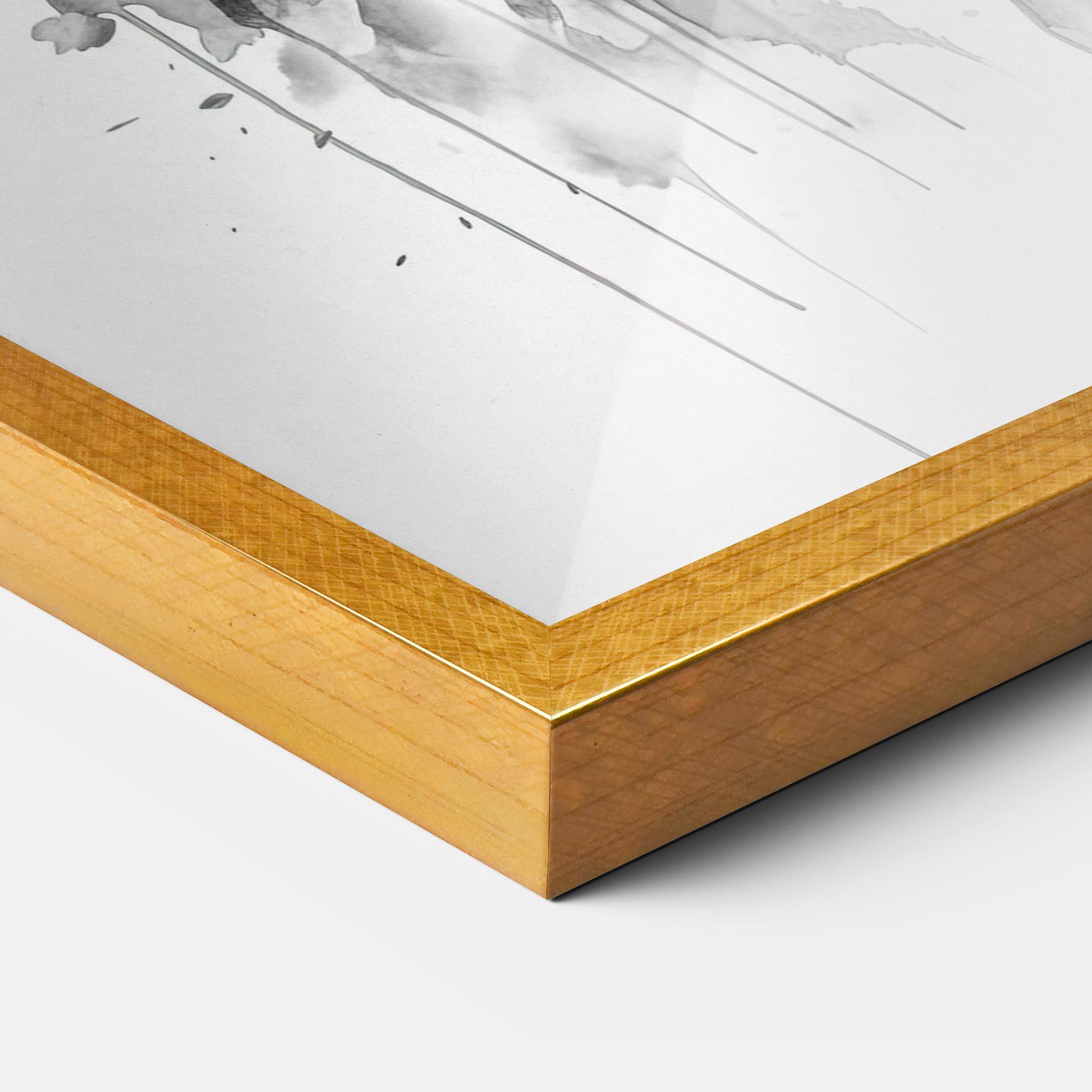 Poster Înrămat Beautiful Dancing Woman mockup 3