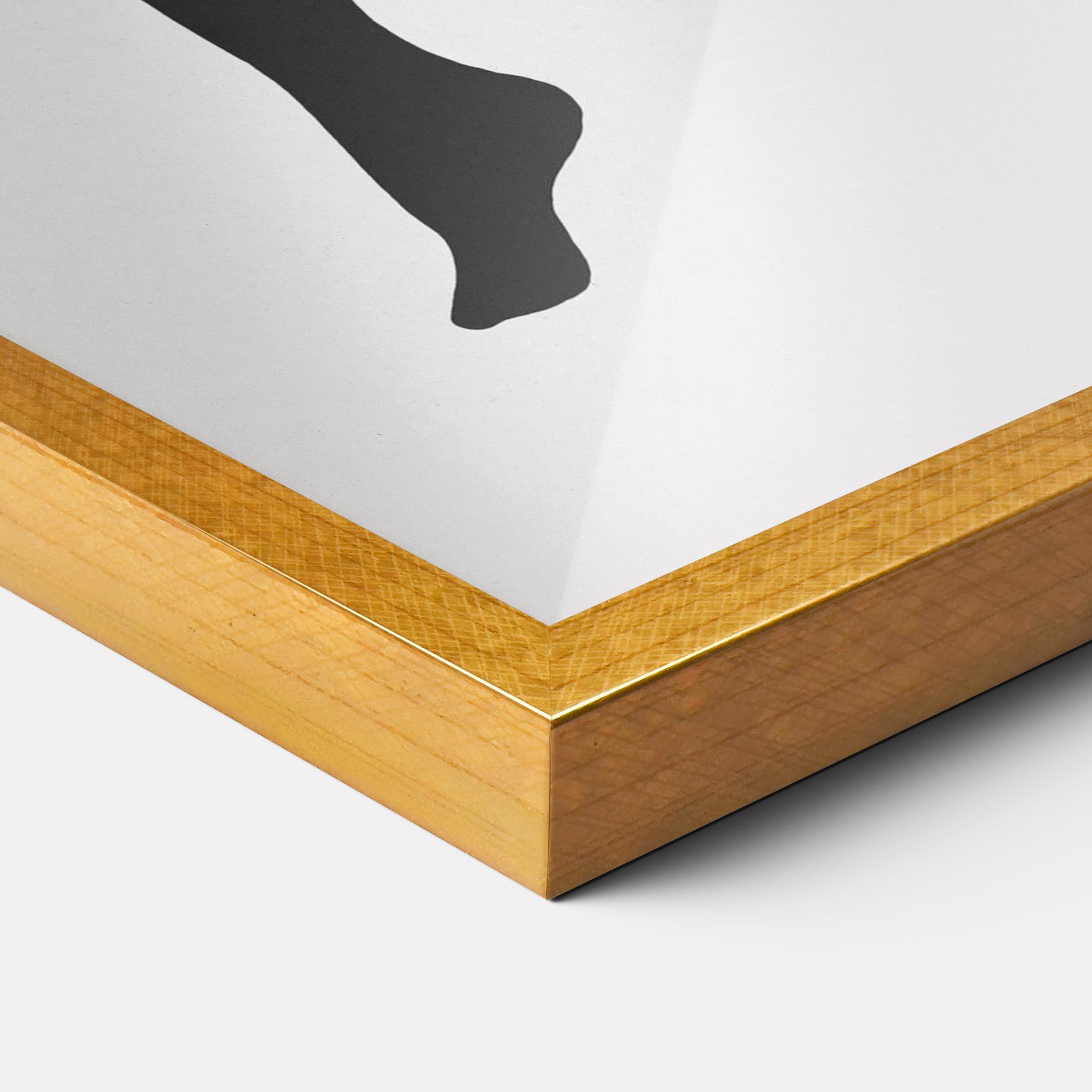 Poster Înrămat Sitting On The Moon mockup 3