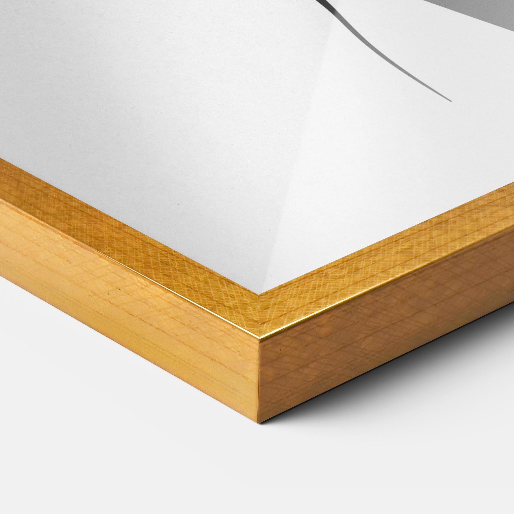 Poster Înrămat Woman Shape Line mockup 3