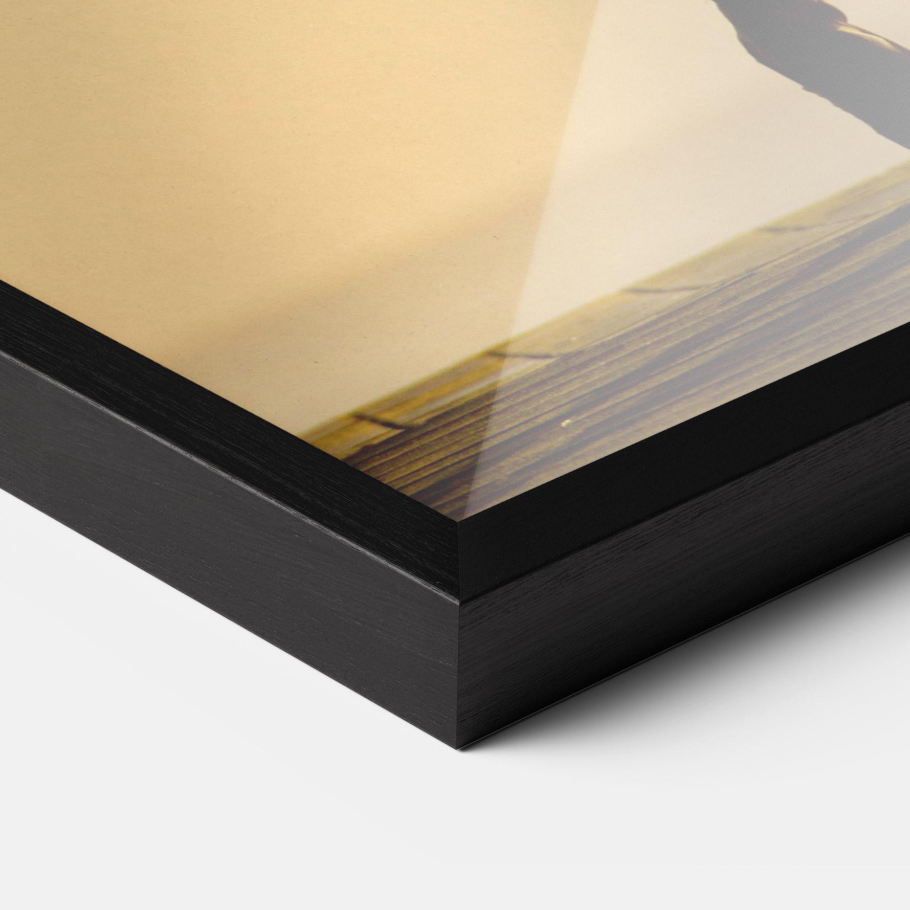 Poster Înrămat Ballet On Cream mockup 3