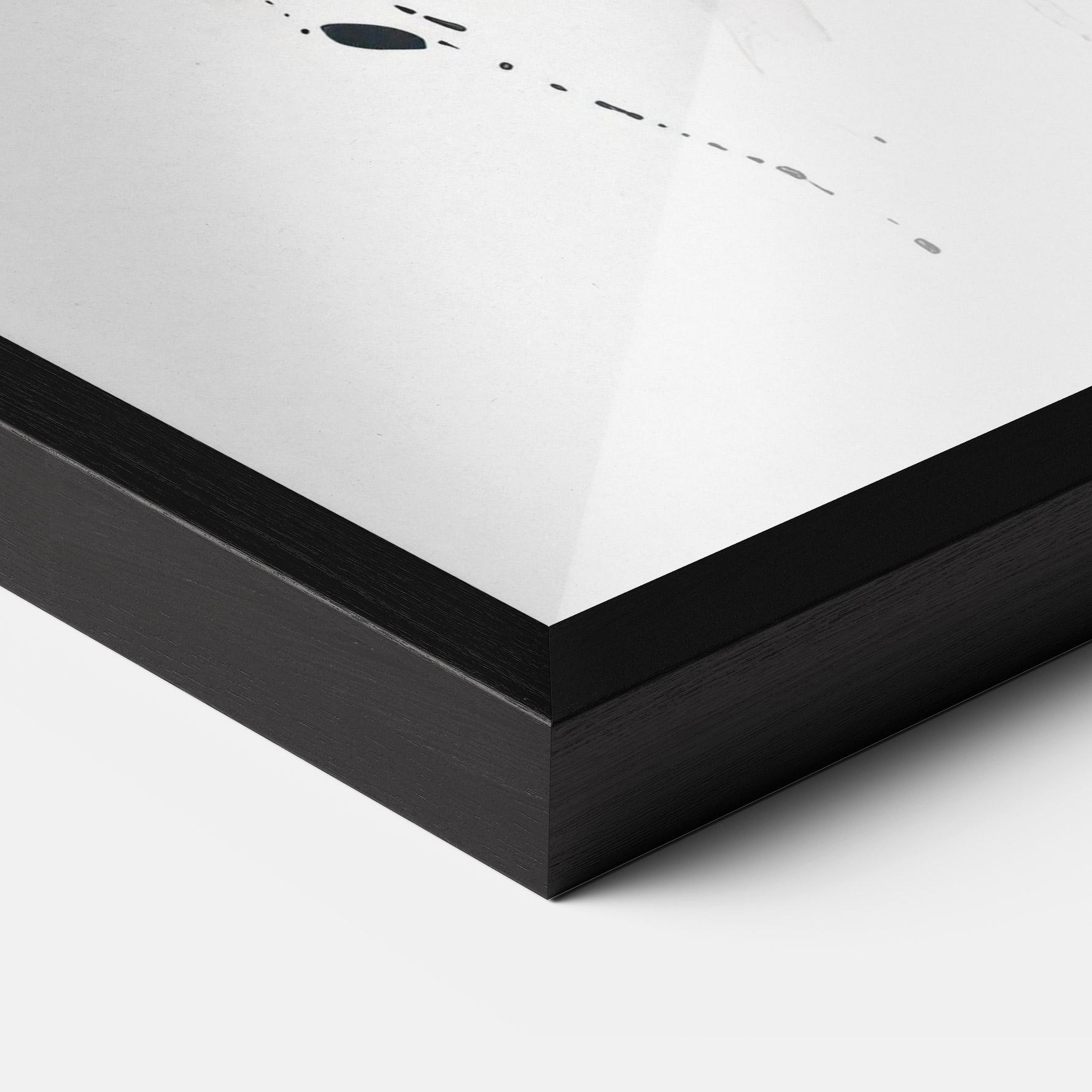 Poster Înrămat Black Ink Woman mockup 3