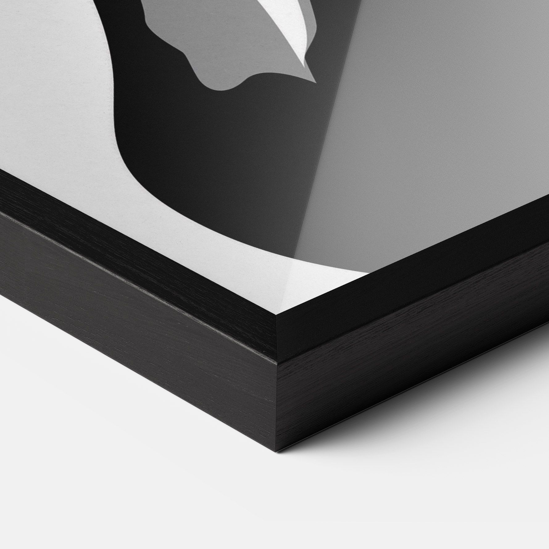 Black Woman Shilouette mockup 3